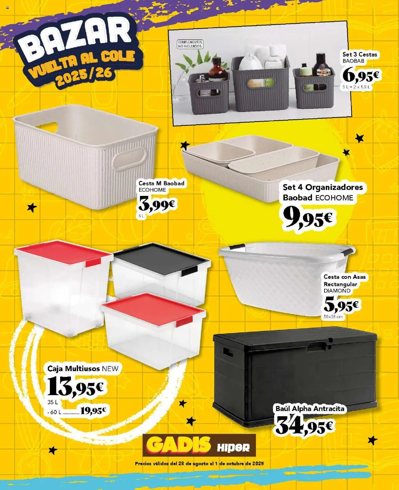 Gadis folleto │ válido desde el 28.08.2025 | Página: 18 | Productos: Caja, Cesta