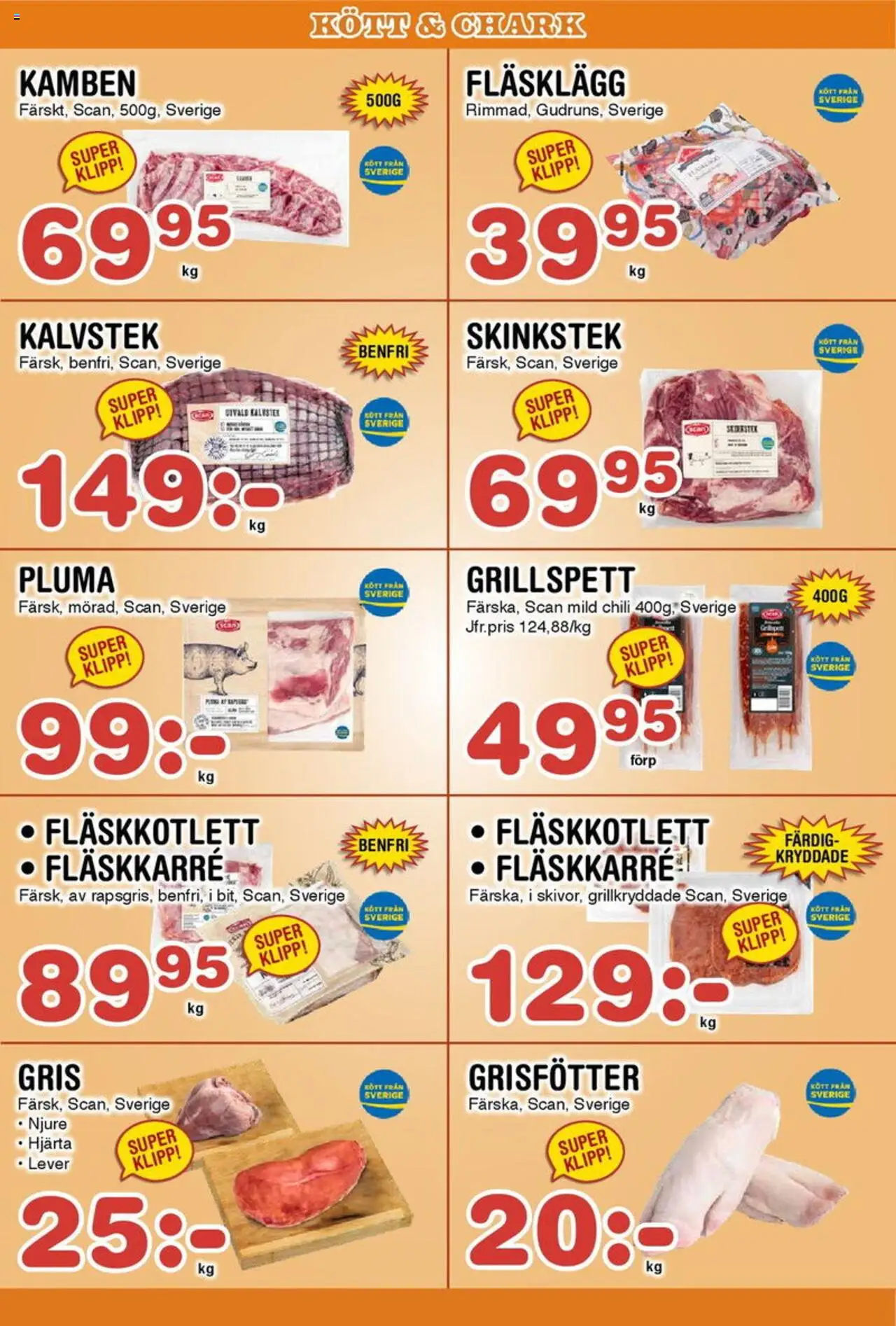 Nya Pulsen reklamblad aktuell från 18.08.2025 | Sida: 4 | Produkter: Grillspett, Chili