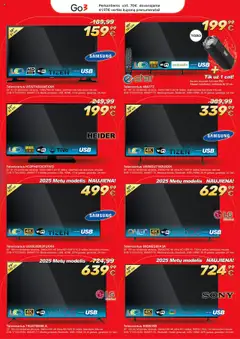 TECHasas leidinys│galioja nuo 05.08.2025 | Puslapis: 3 | Prekių: Tv, Televizorius, Kolonėlė, USB