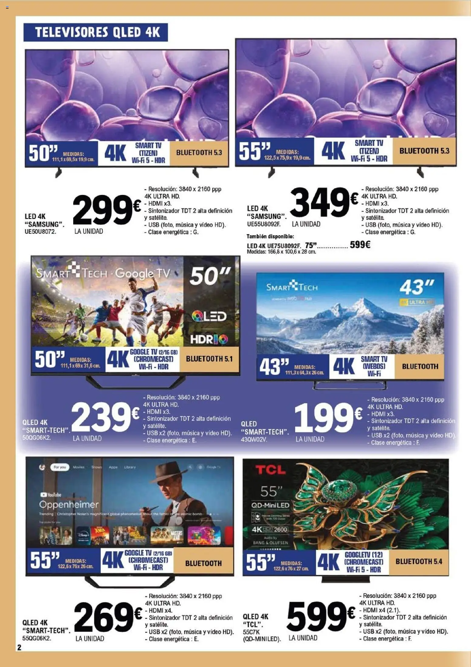 E.Leclerc folleto │ válido desde el 17.12.2025 | Página: 2 | Productos: Video, USB