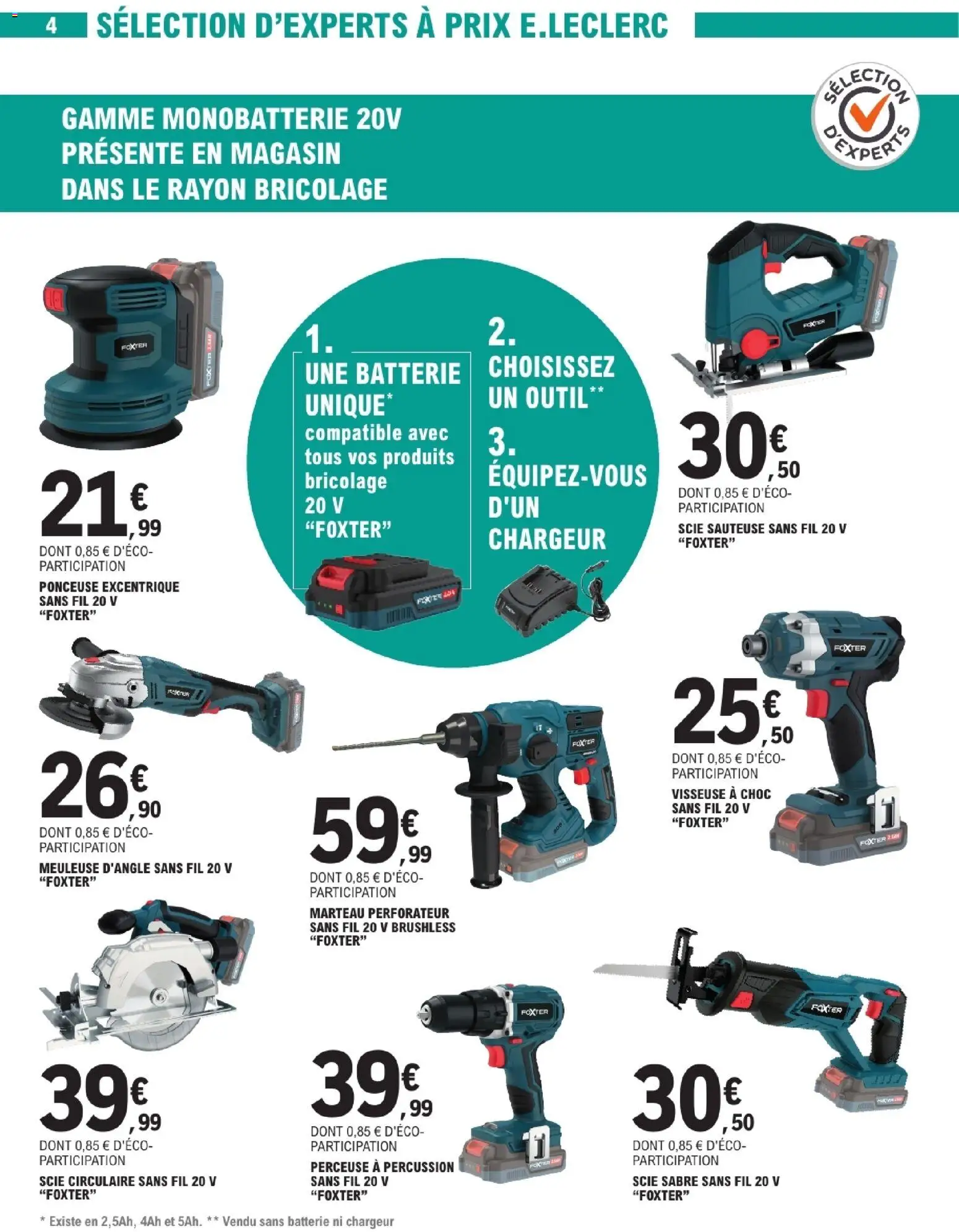 {H1} | Page: 4 | Produits: Meuleuse, Marteau, Scie sauteuse, Ponceuse