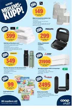 Forhåndsvisning av Coop Obs kundeavis gyldig fra 04.01.2026 | Side: 18 | Produkter: Ementalec, Varmepumpe, Plate, Strikk