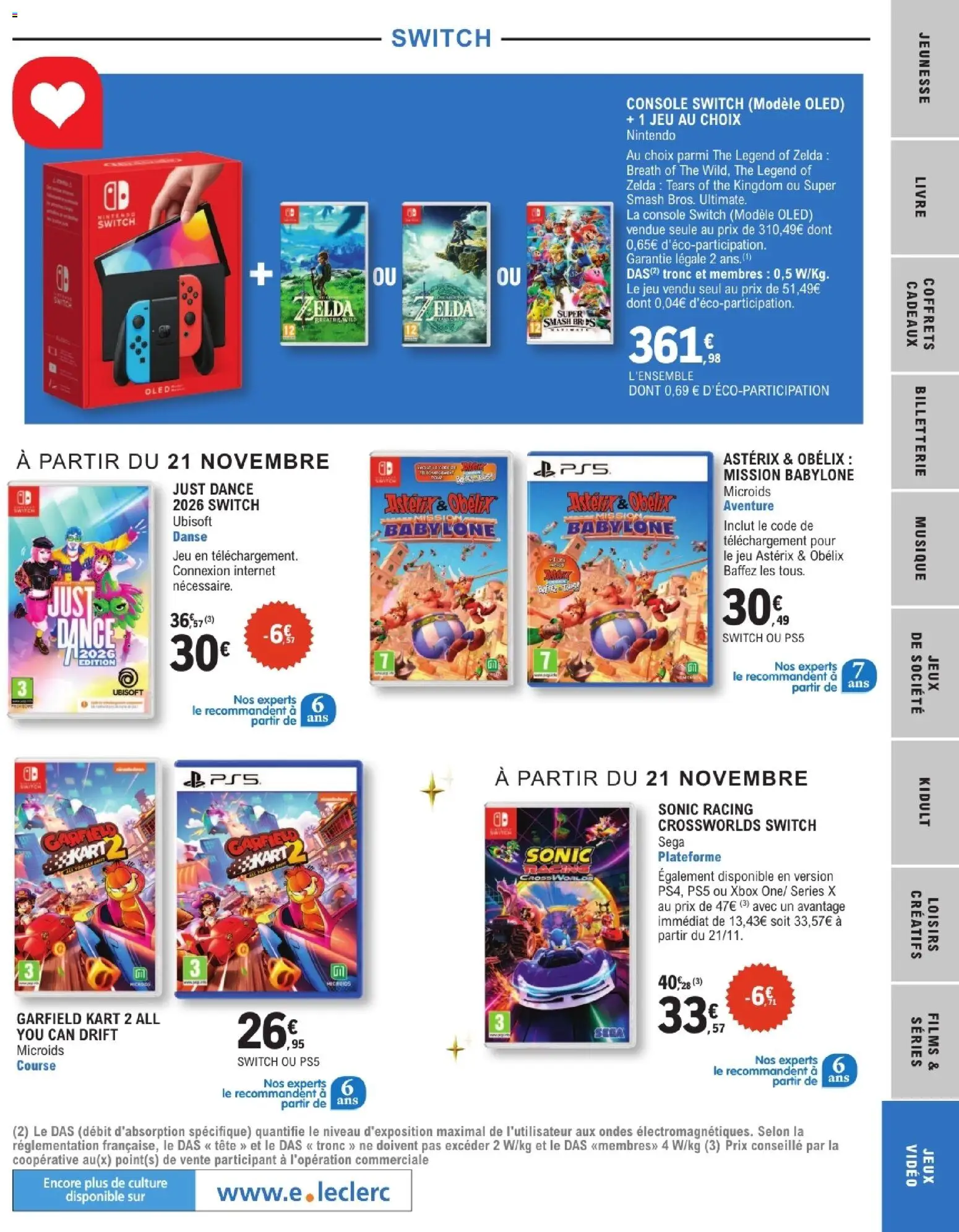 {H1} | Page: 105 | Produits: Vidéo, Xbox, Jeux, Thé