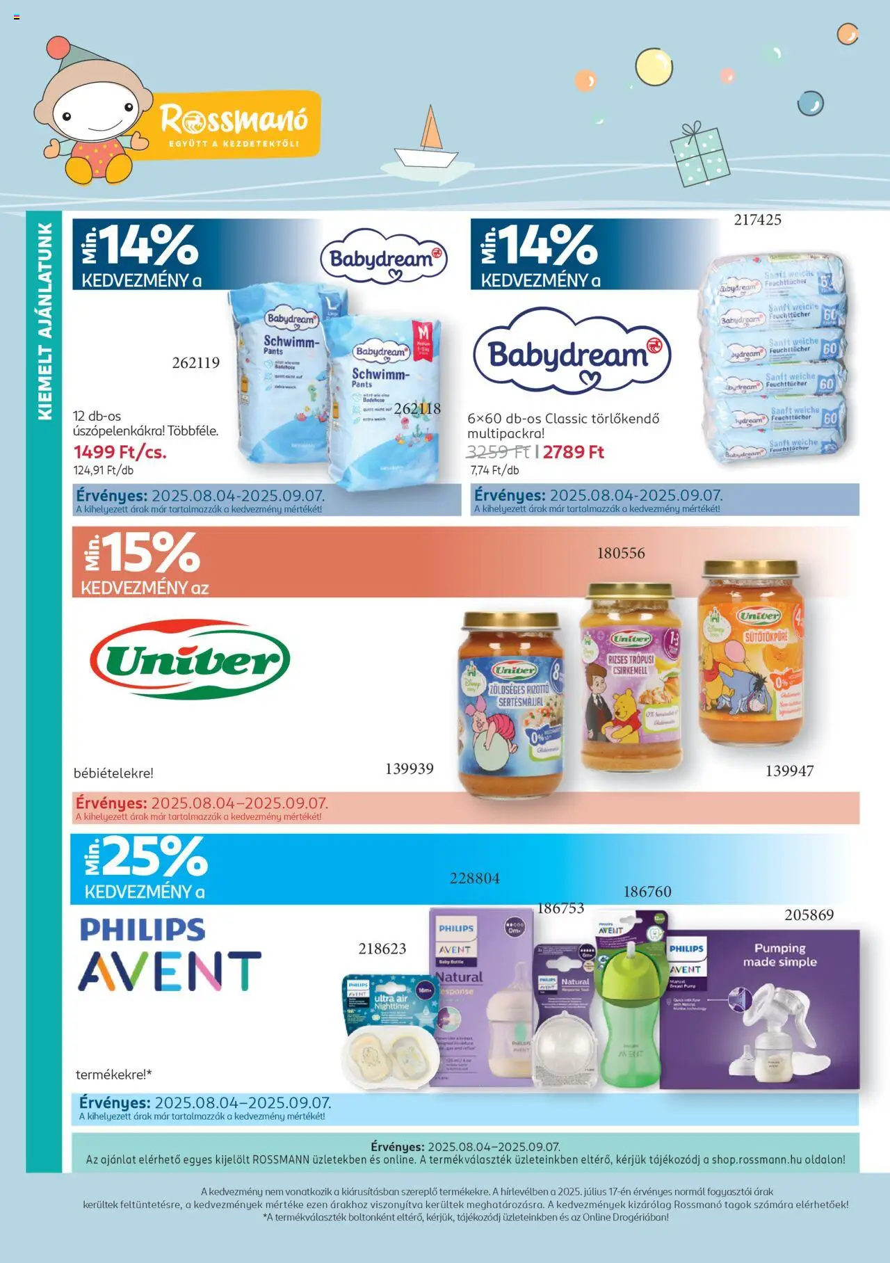 Rossmann akciós ujság - amely érvényes a következő dátumtól: 04.08.2025 | Oldal: 2 | Termékek: Törlőkendő, Csirkemell