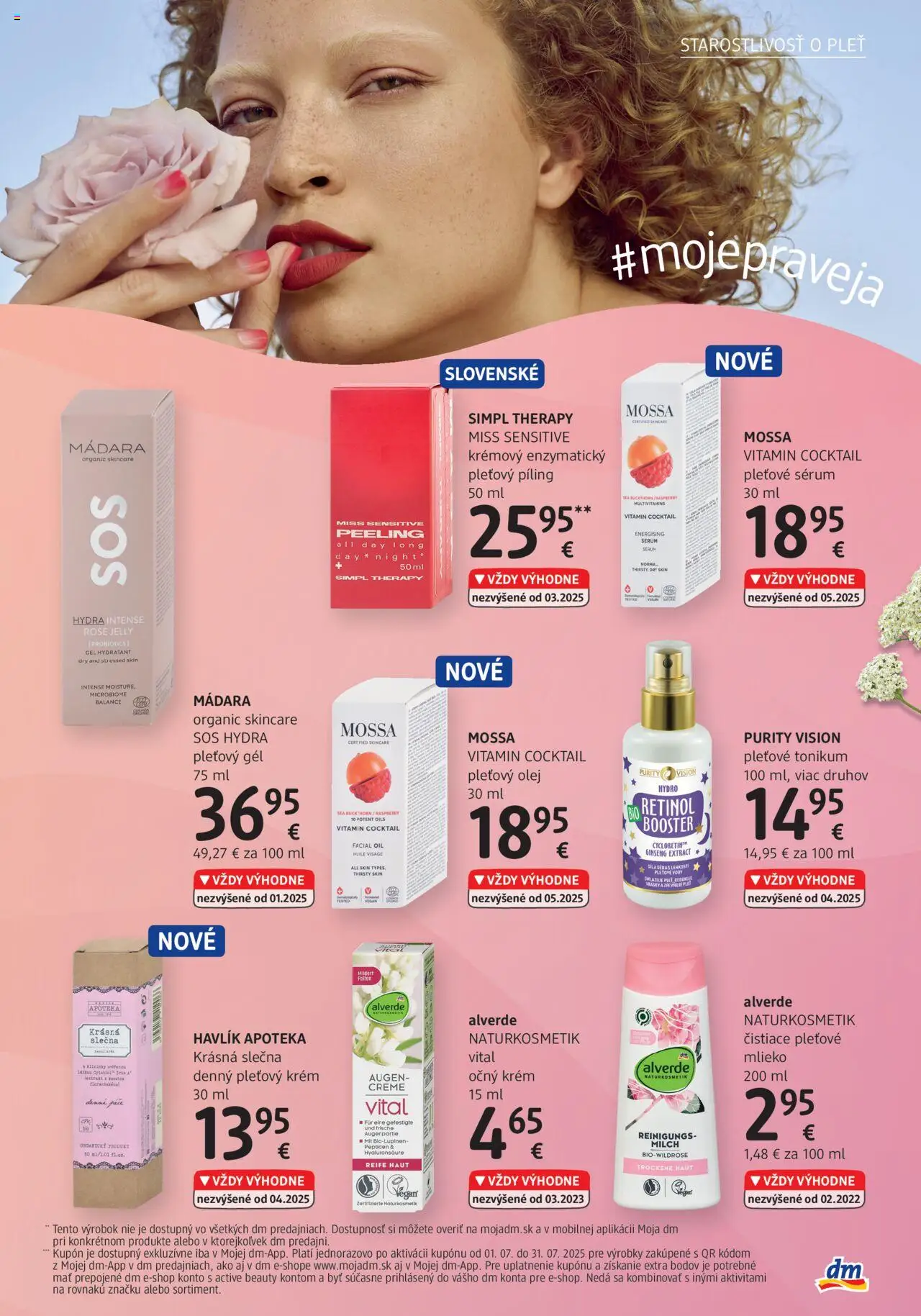 dm drogerie Journal Júl 2025 │ platný od 01.07.2025 | Strana: 5 | Produkty: Mlieko, Olej, Peeling, Krém