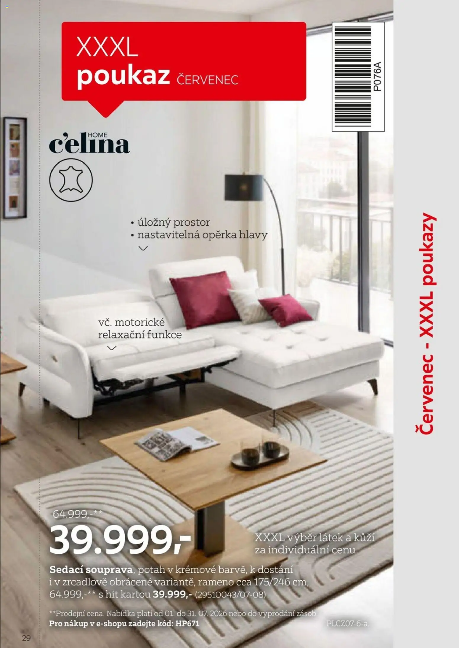 XXXLutz leták - Být věrným zákazníkem se vyplatí od 01.02.2026 | Strana: 29