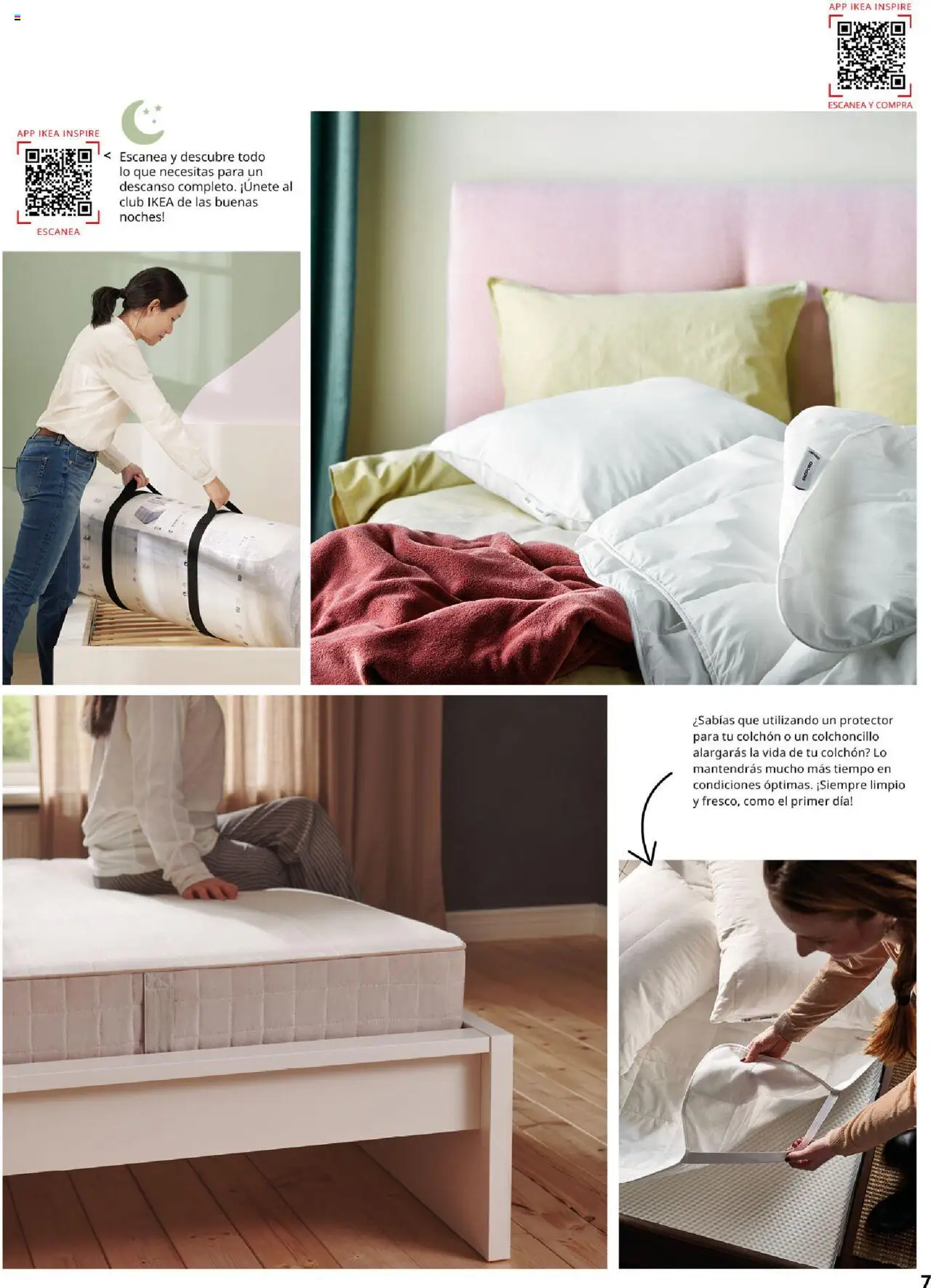 Catálogo IKEA Confort │ válido desde el 04.02.2025 | Página: 7 | Productos: Colchon