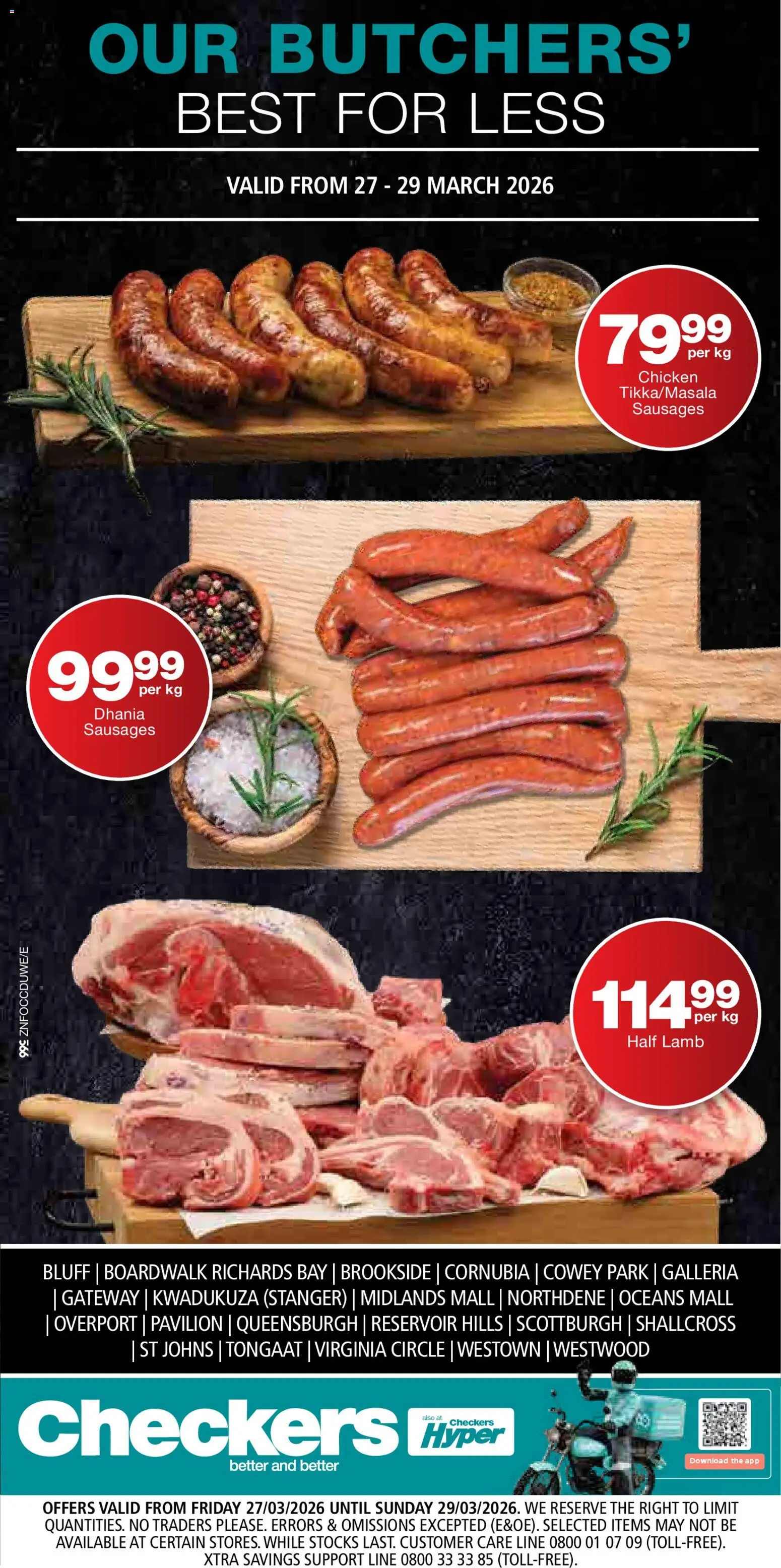 New Checkers catalogue – valid from 27.03.2026 | Page: 1 | Products: Chicken