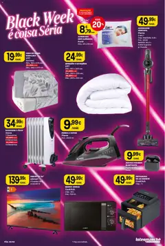 Pré-visualização Intermarché - Black Friday válido de 27.11.2025 | Página: 46 | Produtos: USB, Aspirador, Cama, Óleo