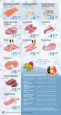 Bon Ap folder/publicité - Voorbeeld van een folder van Bon Ap, geldig van 24.12.2025 | Pagina: 20 | Producten: Cordon bleu, Scampi, Kom