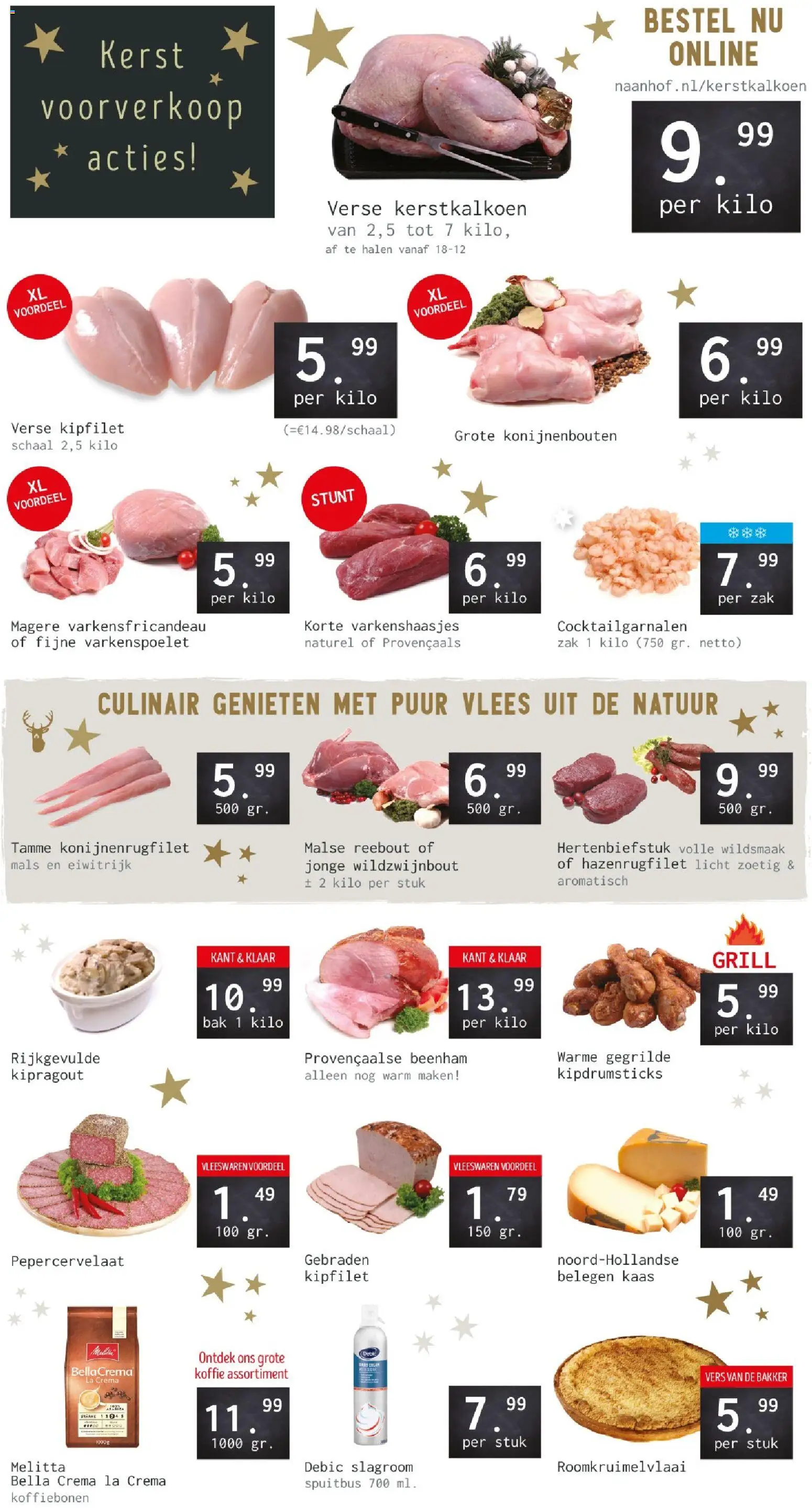 {H1} | Pagina: 1 | Producten: Koffiebonen, Slagroom, Zak, La