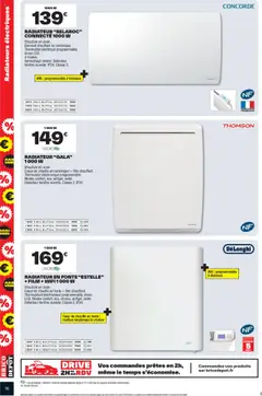 Brico Dépôt - Prévisualisation de Brico Dépôt catalogue valide à partir de 24.10.2025 | Page: 16 | Produits: Delonghi, Radiateur