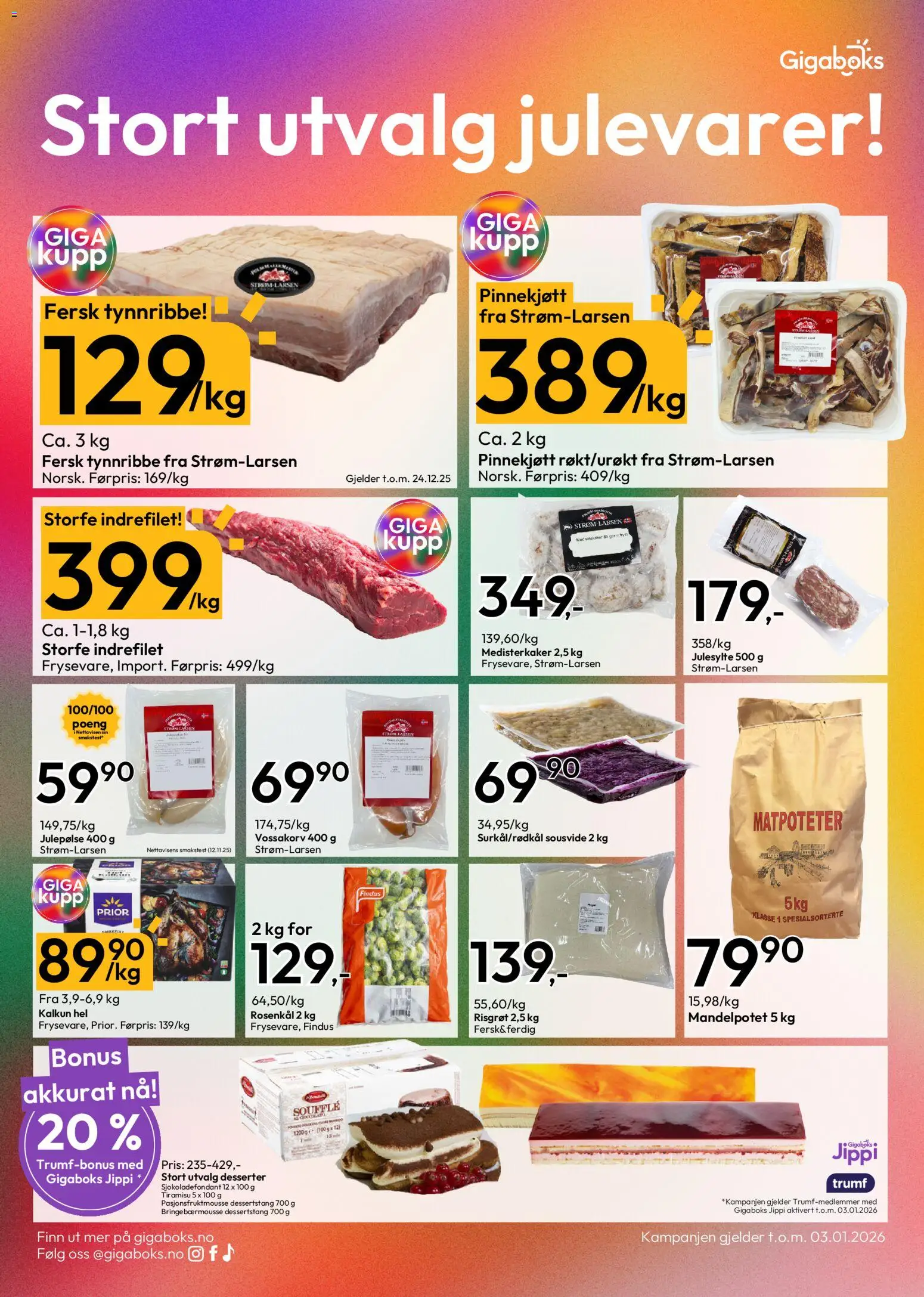 {H1} | Side: 5 | Produkter: Тример, Суміш дитяча, Karrysalat, Kalkun