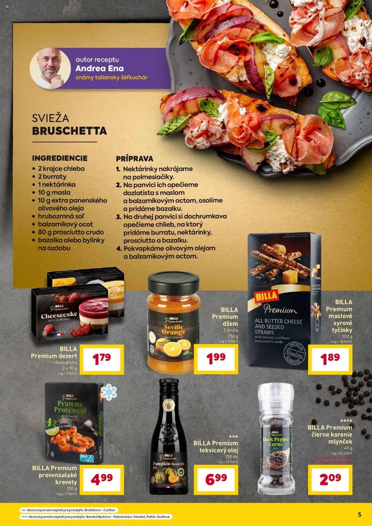 Nové Billa akcie – leták je platný od 10.09.2025 | Strana: 5 | Produkty: Čierne korenie, Korenie, Soľ, Mlynček