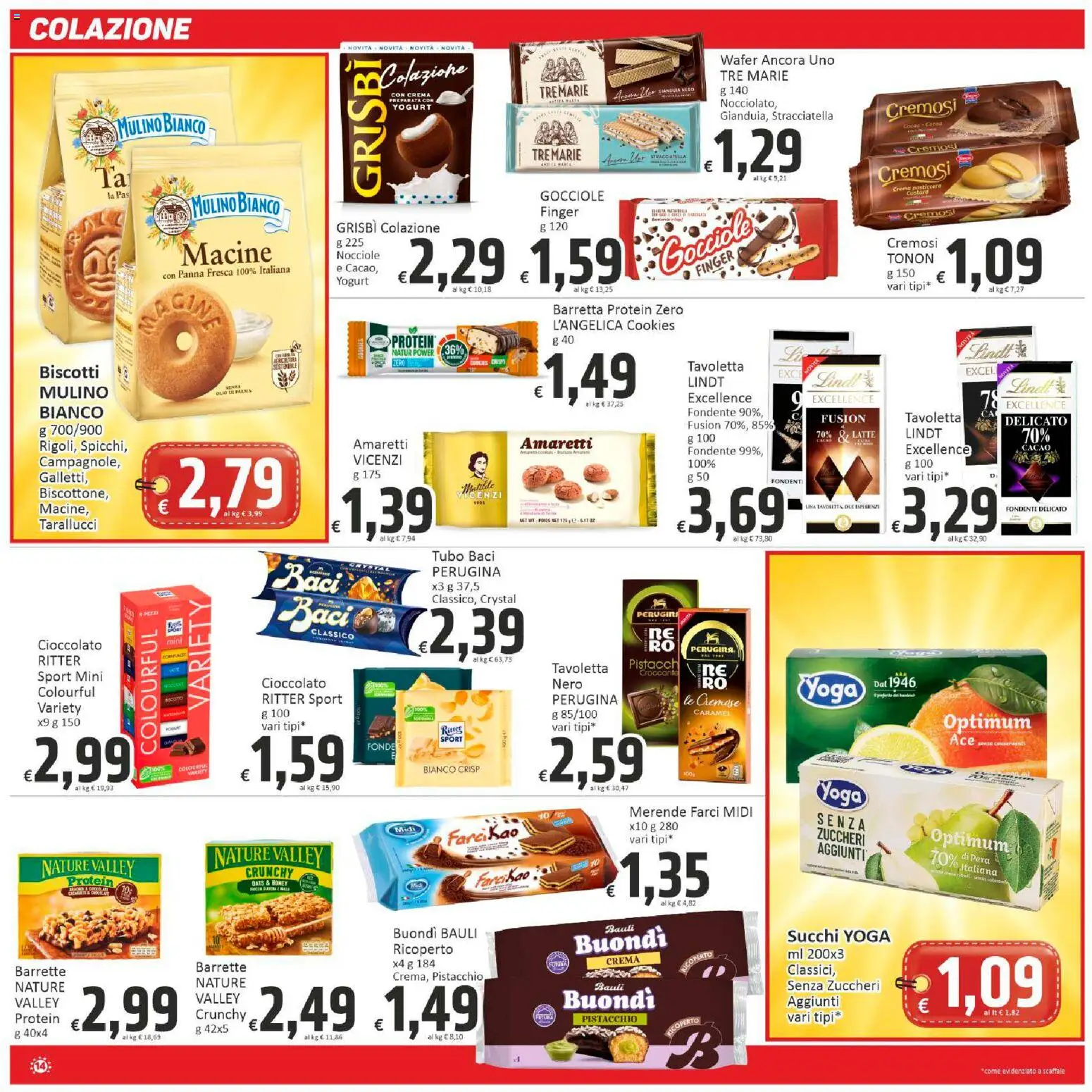 Volantino Paghi Poco del 07.04.2026 | Pagina: 14 | Prodotti: Crema, Yogurt, Panna, Latte