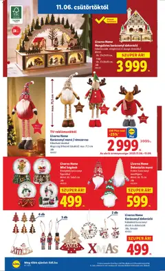 Livarno Home Hangulatos karácsonyi dekoráció, Fából készült, világítással és mozgó elemekkel. Méret: - kb. 27x27x10 cm, vagy - kb. 27x20x10 cm - amely érvényes a következő dátumtól: 06.11.2025 | Oldal: 8 | Termékek: Dekoráció