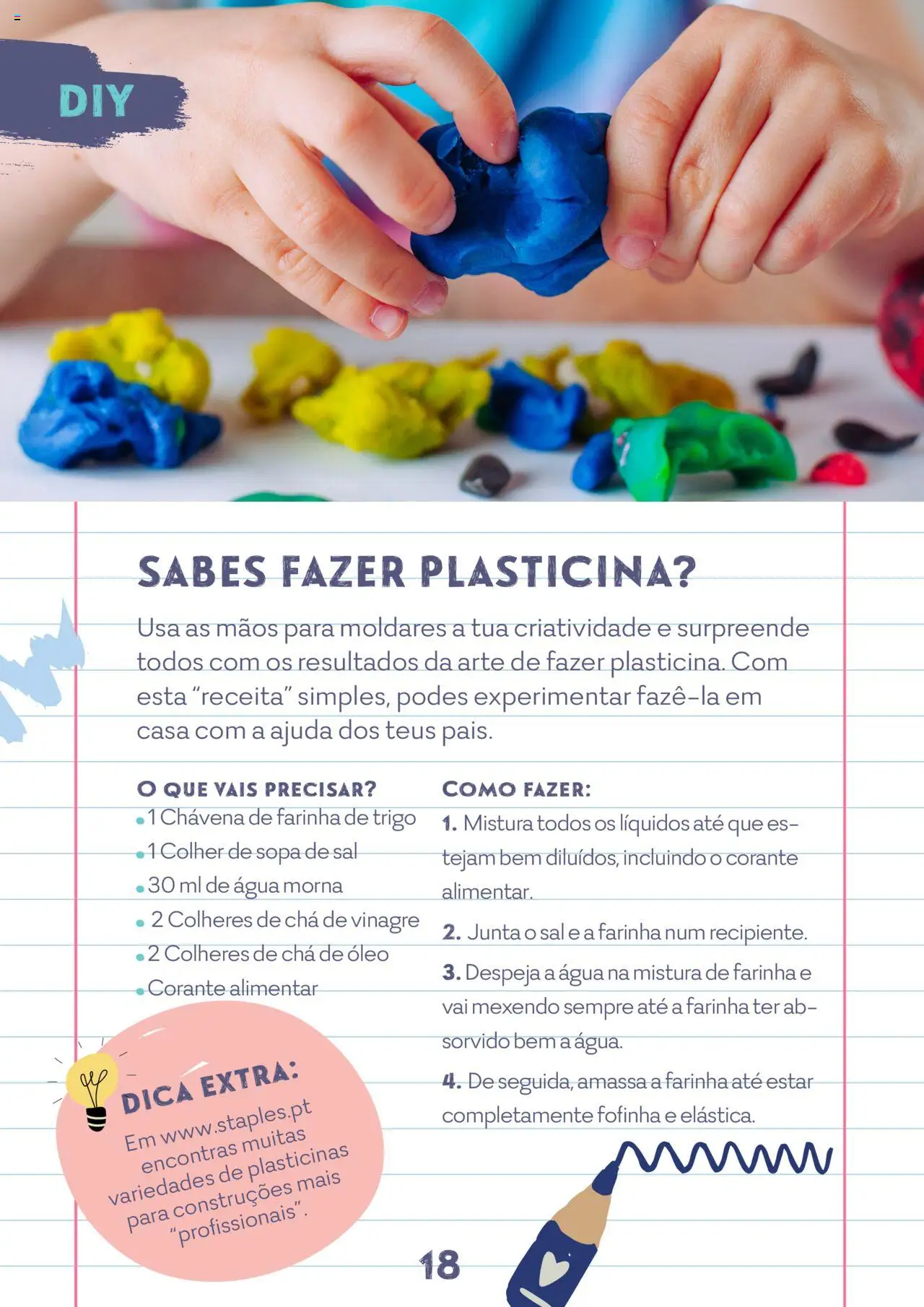 Staples Atividades em Família │ válido de 06.04.2022 | Página: 18