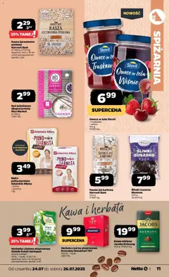 Netto gazetka - Spożywcza od 24.07.2025 | Strona: 11