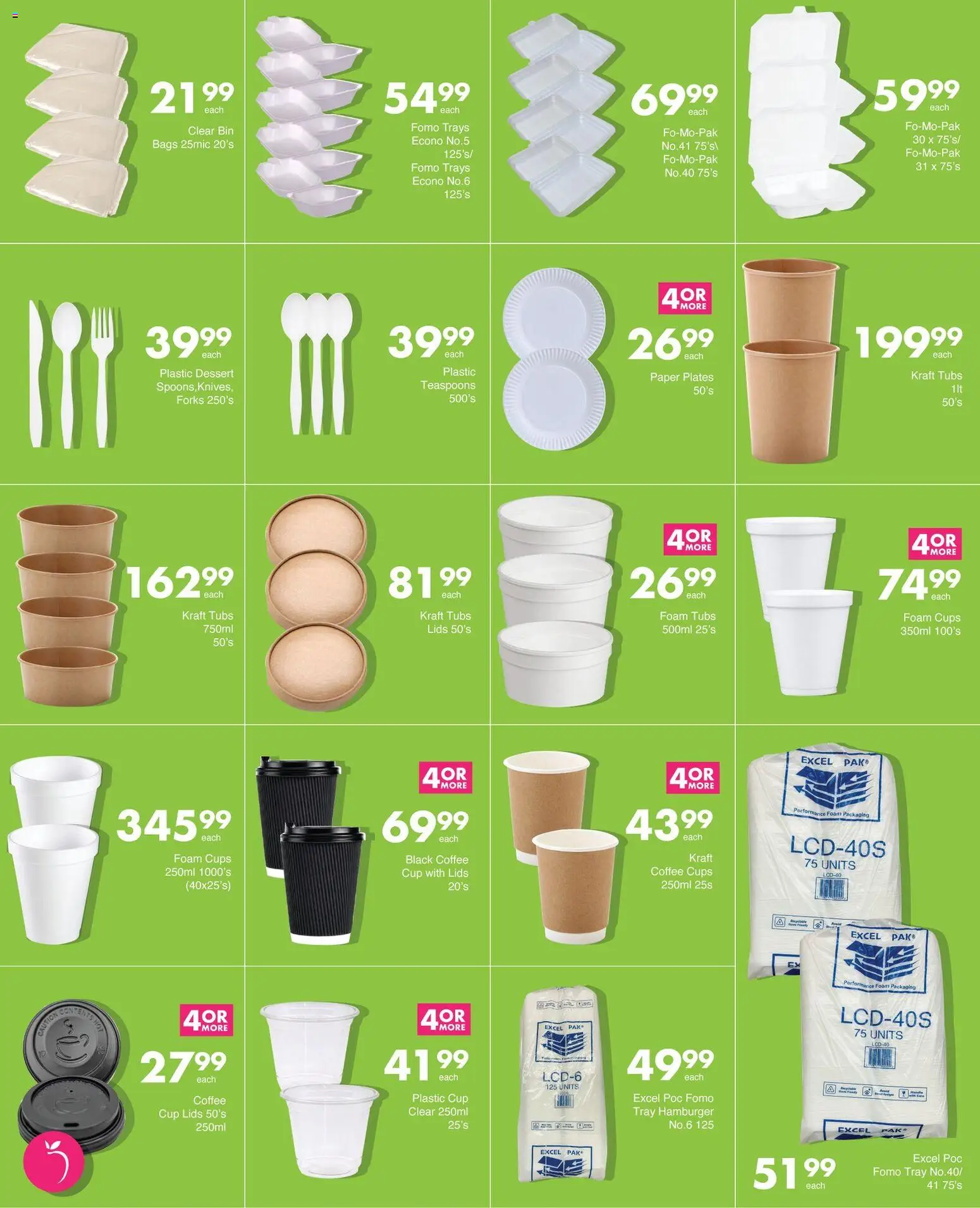 New Save catalogue – valid from 29.12.2025 | Page: 21 | Products: Tray, Foam, Paper, Paper plates