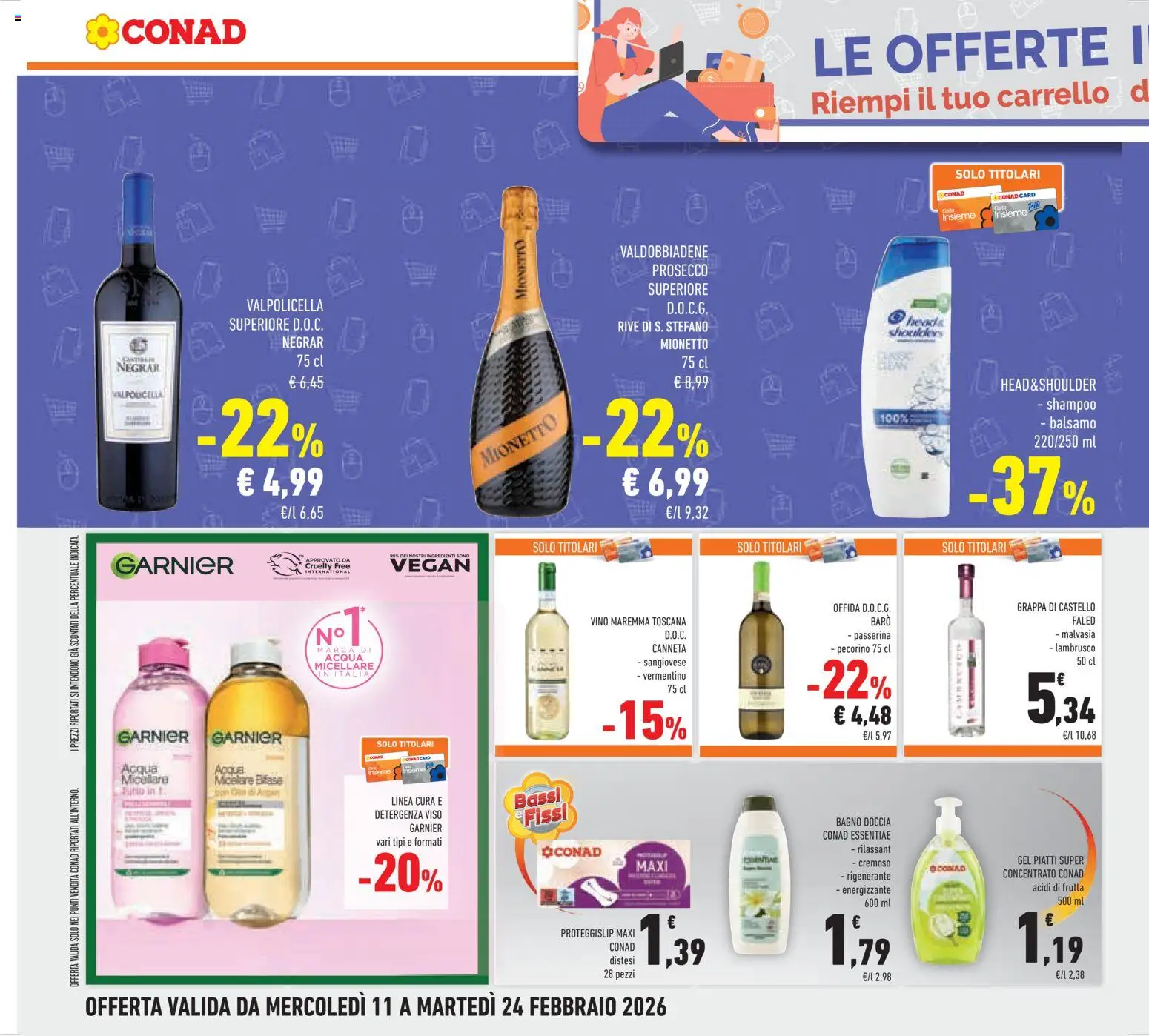 Volantino Conad del 11.02.2026 | Pagina: 32