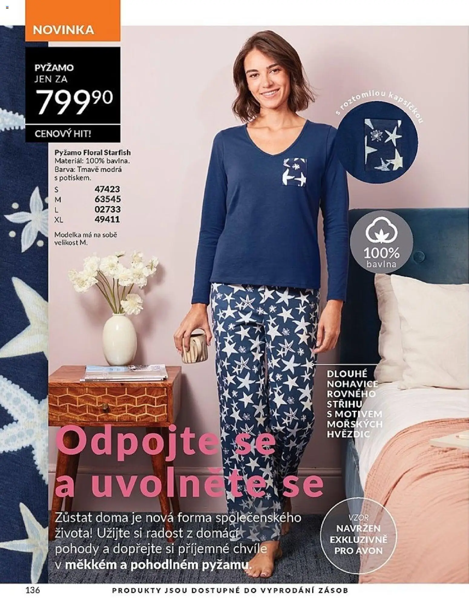 Avon katalog 1/2026 od 01.01.2026 | Strana: 136 | Produkty: Pyžamo, Forma