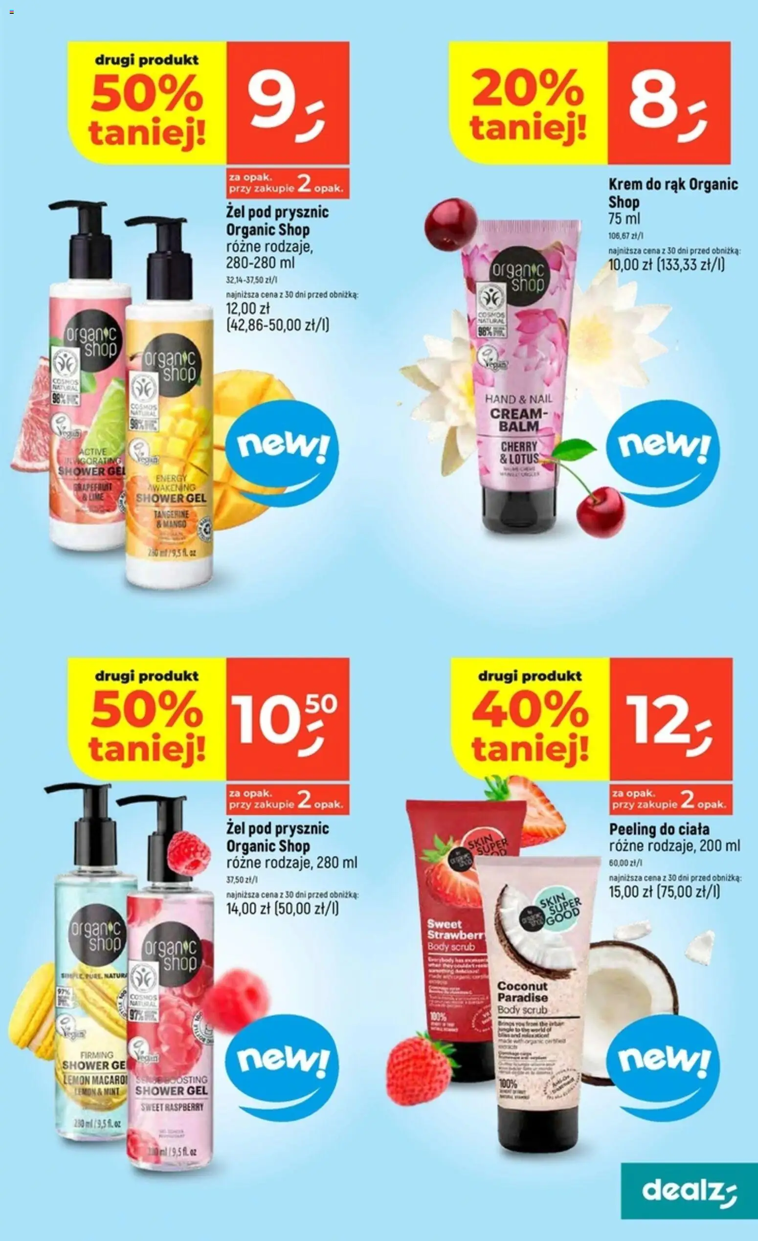 Dealz Gazetka od 30.10.2025 | Strona: 27 | Produkty: Mango, Prysznic, Peeling, Krem