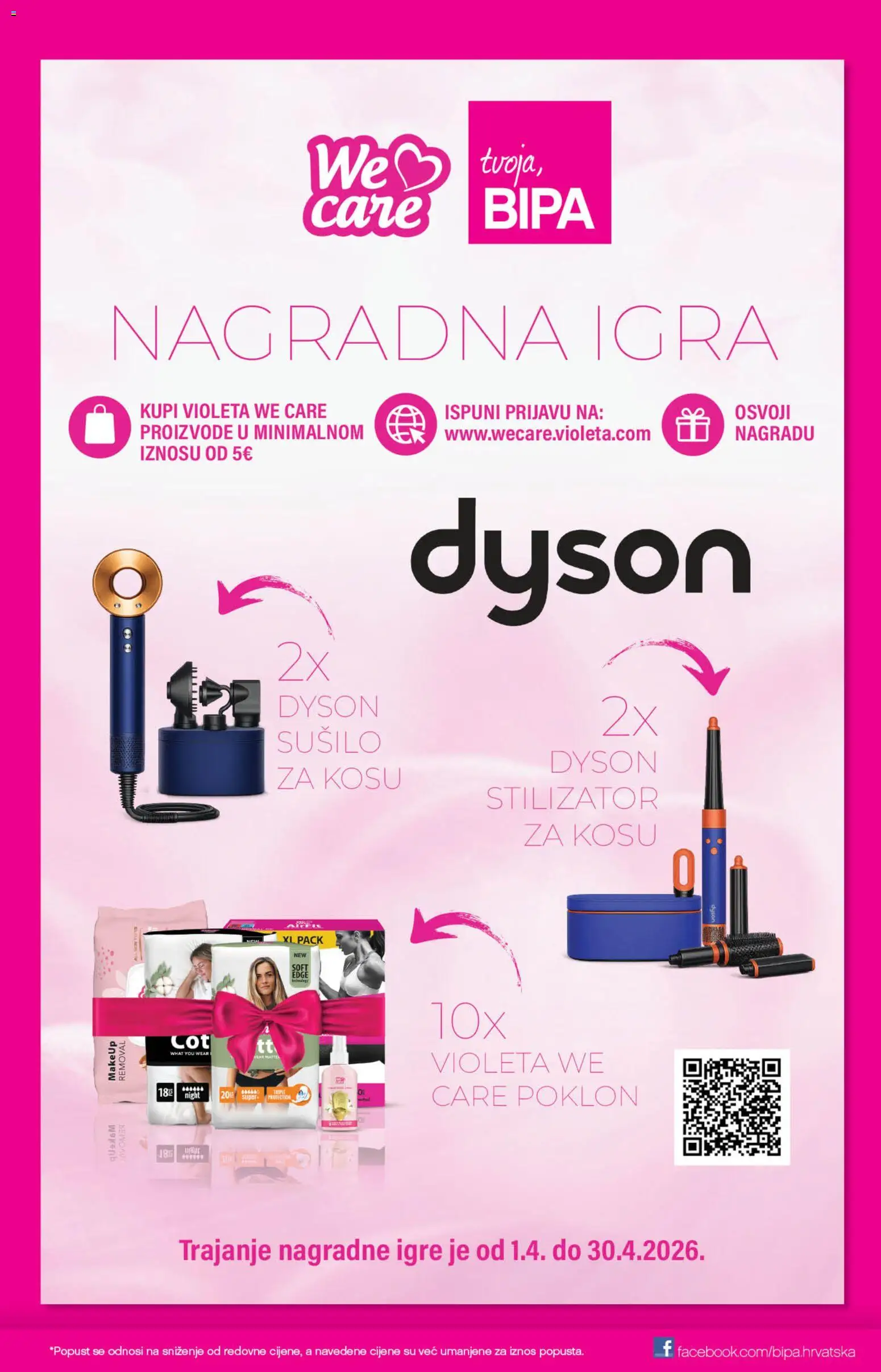 Bipa katalog | vrijedi od 16.04.2026 | Stranica: 17 | Proizvodi: Sušilo za kosu, Violeta, Igra