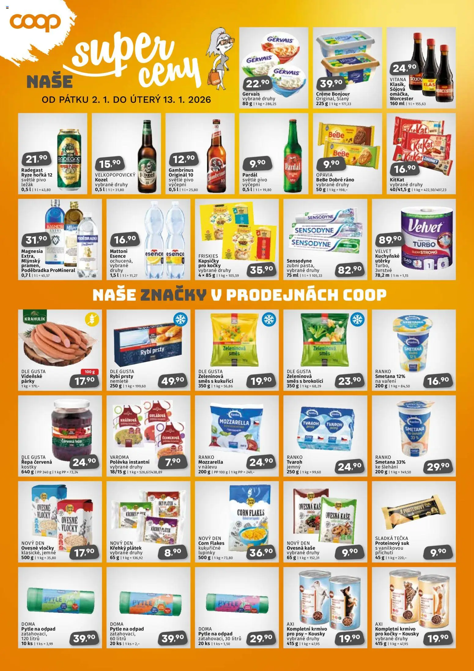 Coop leták - Jihočeský region od 02.01.2026 | Strana: 2