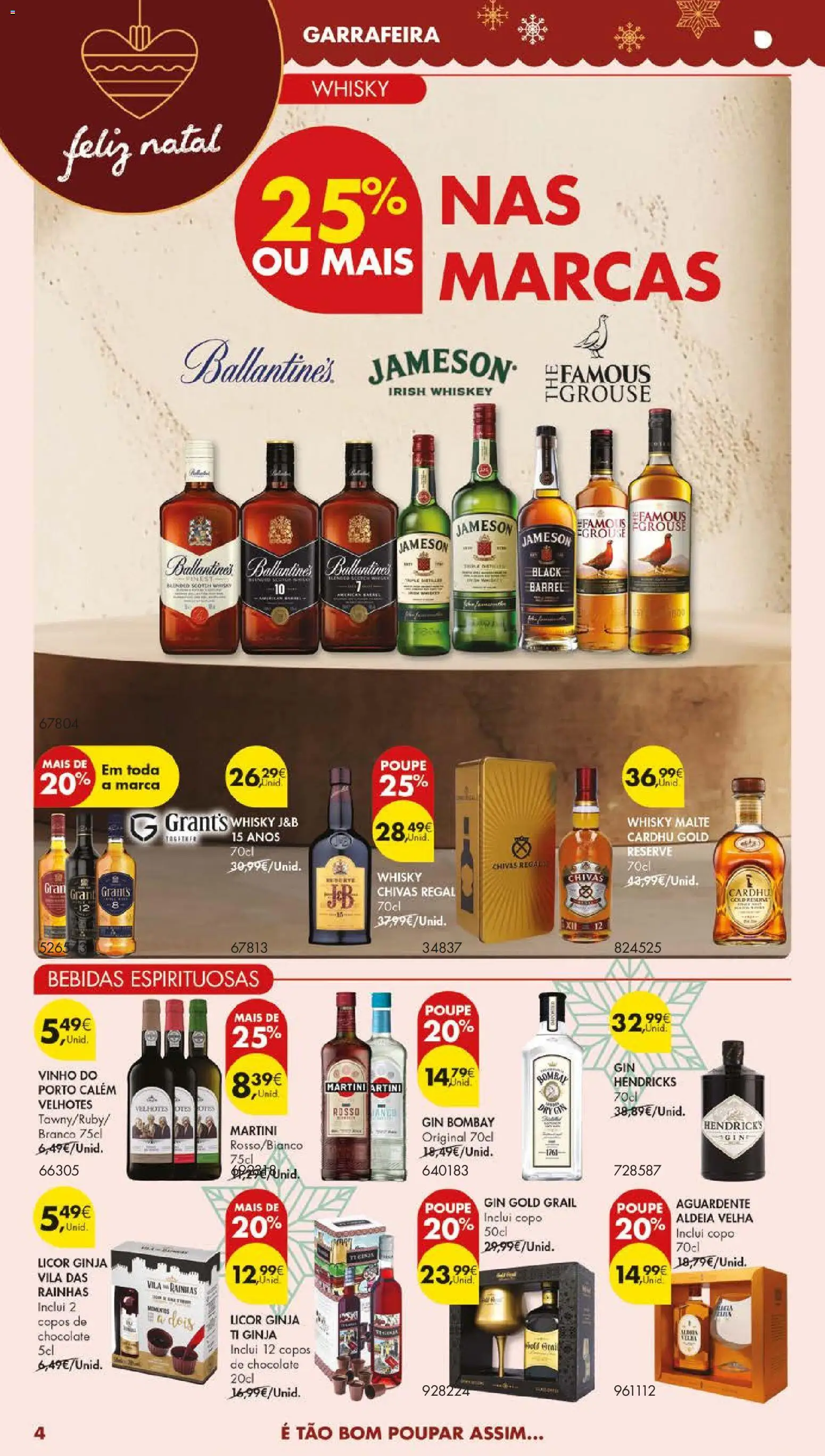 Pingo Doce folheto │ válido de 11.11.2025 | Página: 58 | Produtos: Whisky, Licor, Chocolate, Vinho