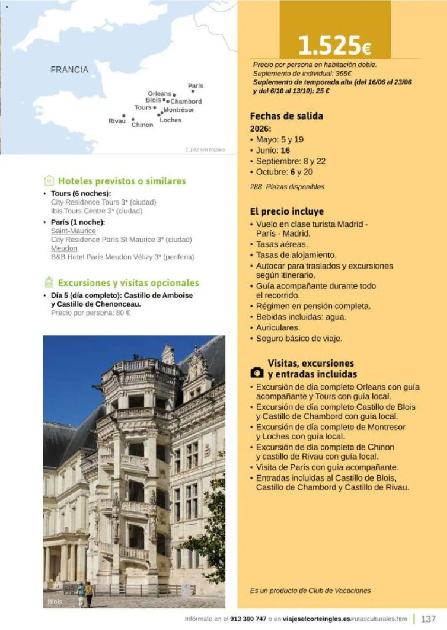 Viajes El Corte Inglés Rutas Culturales de la Comunidad de Madrid │ válido desde el 01.04.2026 | Página: 137 | Productos: Auriculares