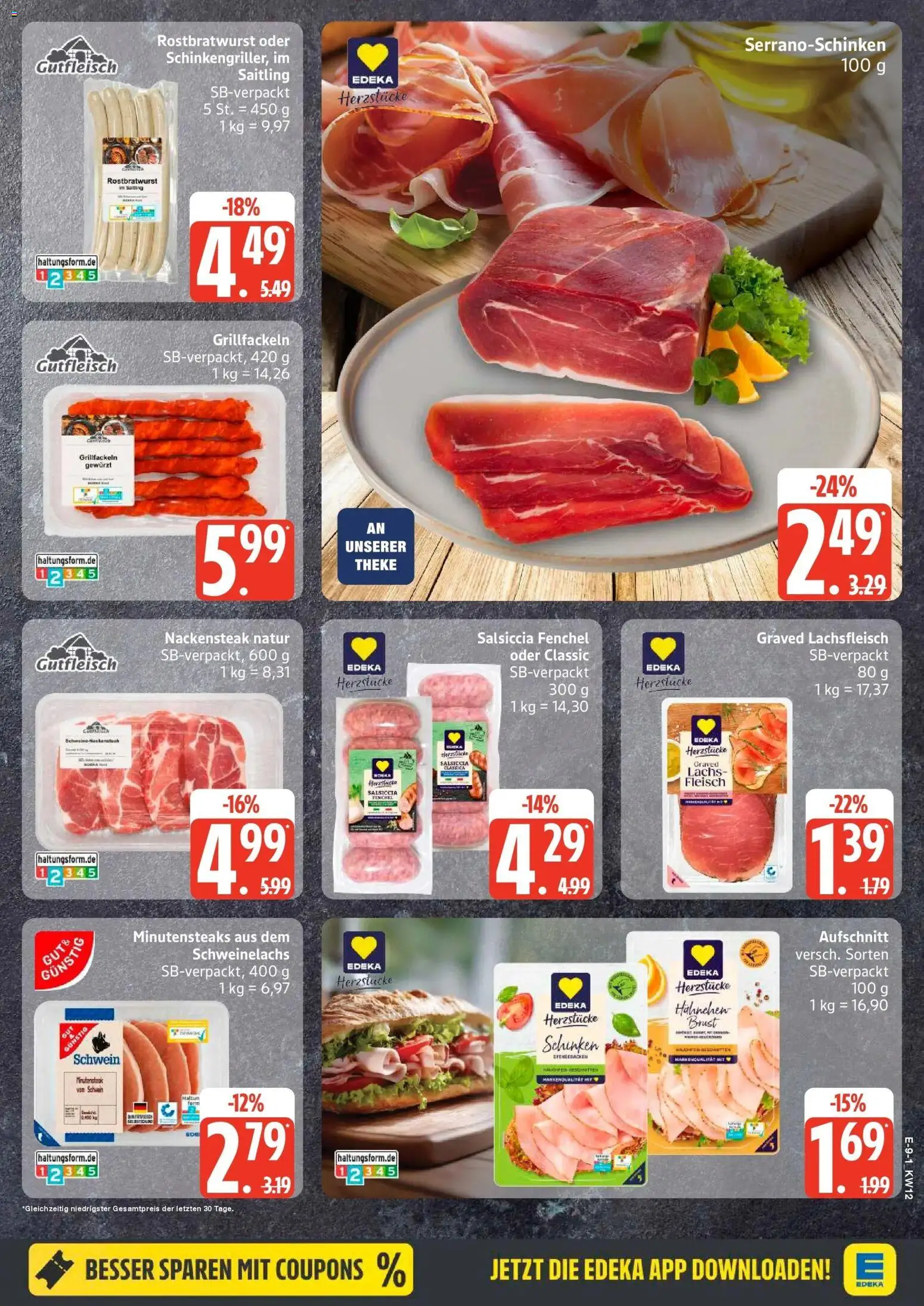Angebote – gültig ab 16.03.2026 | Seite: 11 | Produkte: Theke, Lachs, Schinken, Fleisch