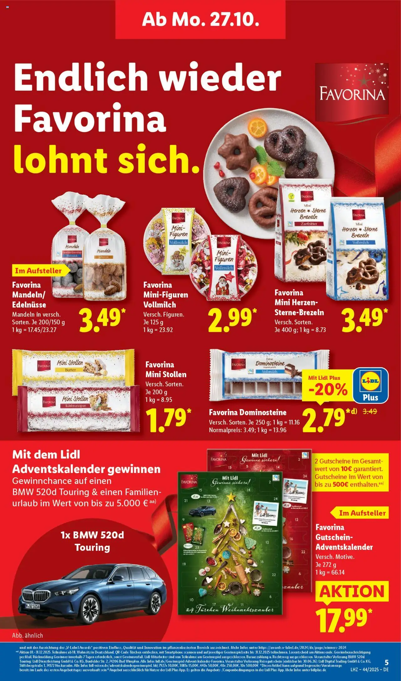 Lidl Prospekt Gundelsheim – gültig ab 27.10.2025 | Seite: 13 | Produkte: Butter, Bad, Mandeln, Smartphone