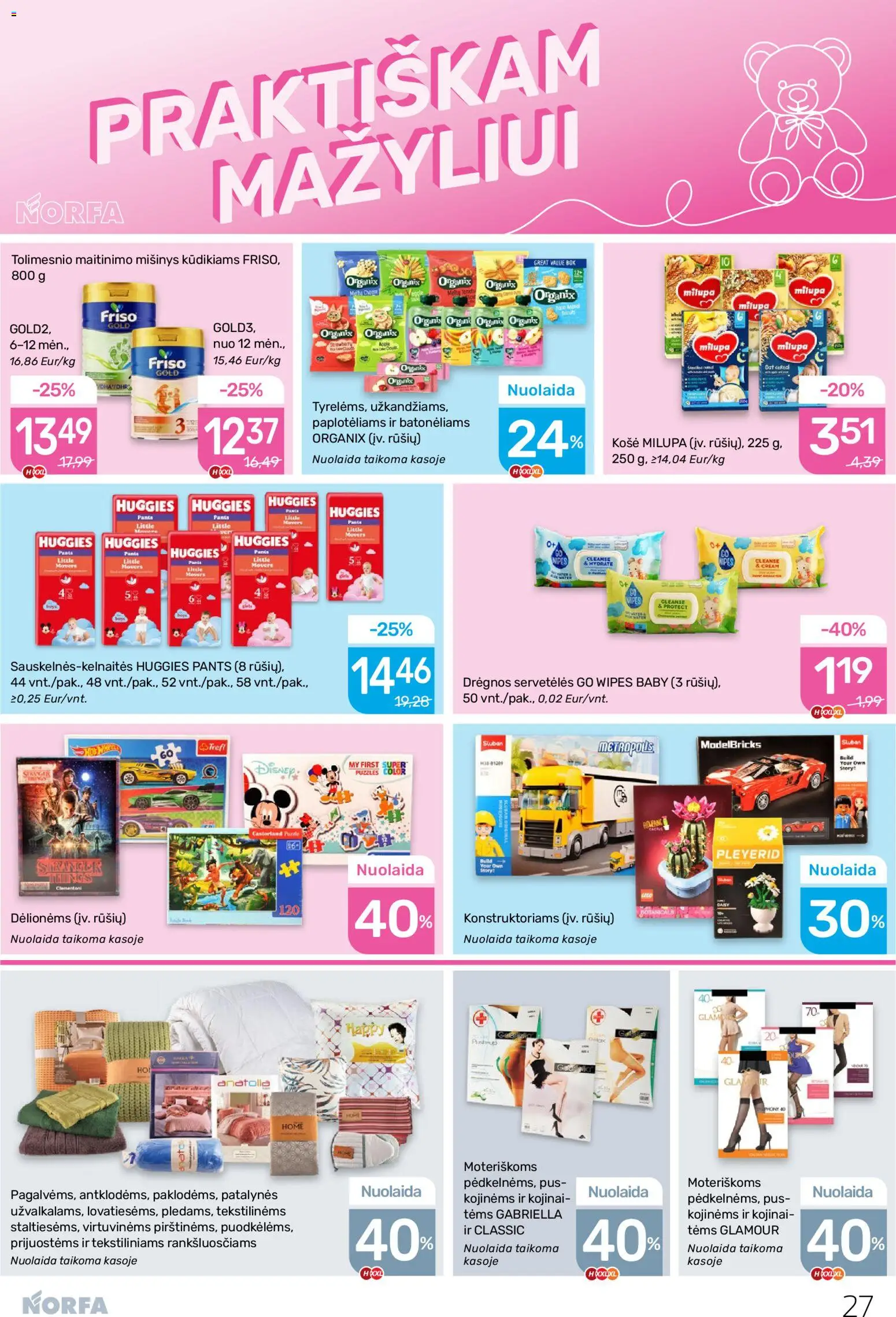 NORFA akcijos nuo 19.02.2026 | Puslapis: 27 | Prekių: Košė