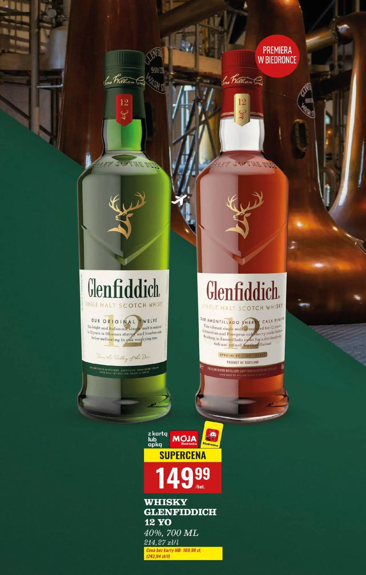 Biedronka gazetka - Czas na toast od 20.10.2025 | Strona: 24 | Produkty: Bourbon, Whisky Single Malt, Finish, Whisky