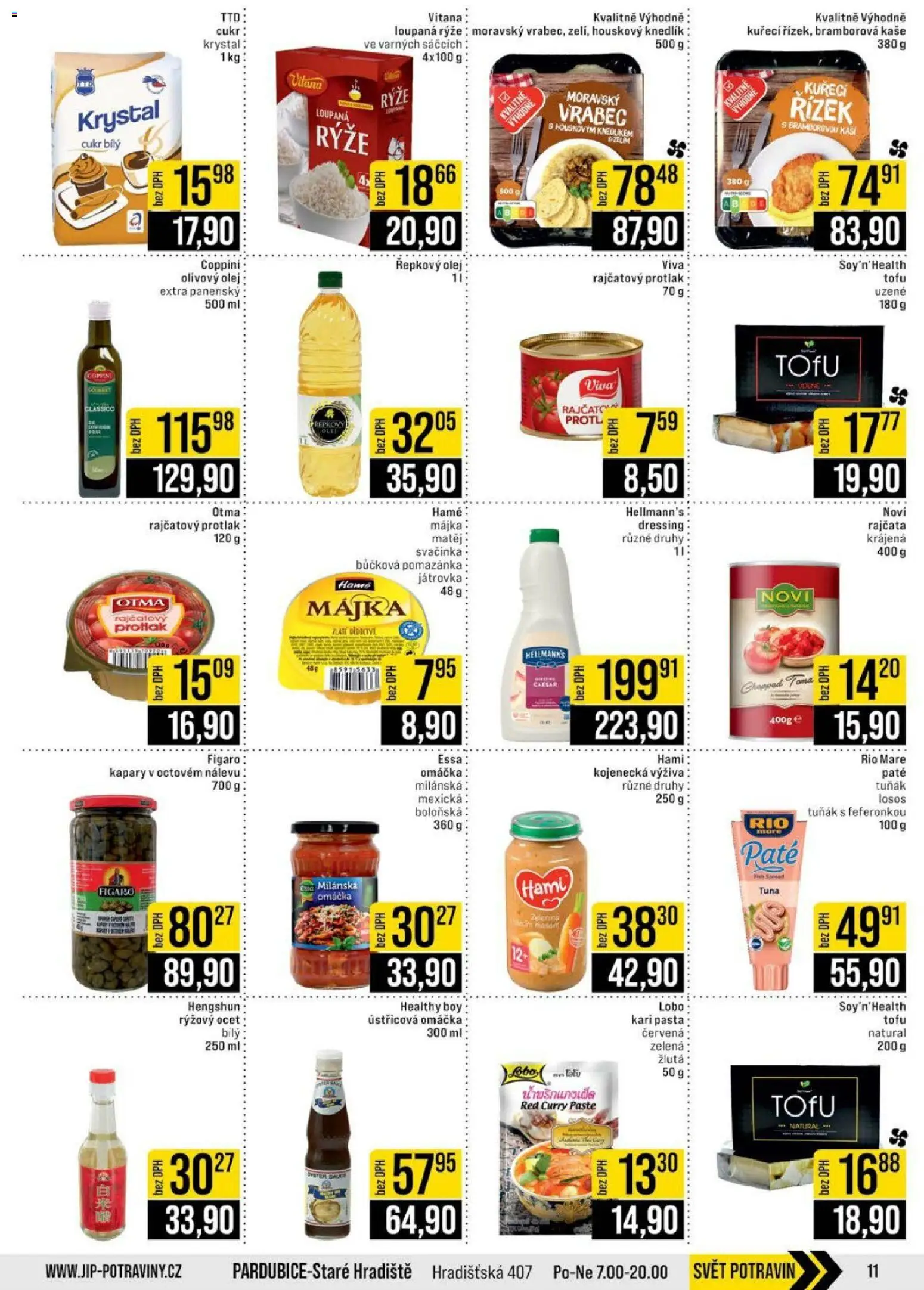 Jip leták - Cash & Carry od 18.02.2026 | Strana: 11 | Produkty: Tuňák, Losos, Hellmann's, Pomazánka