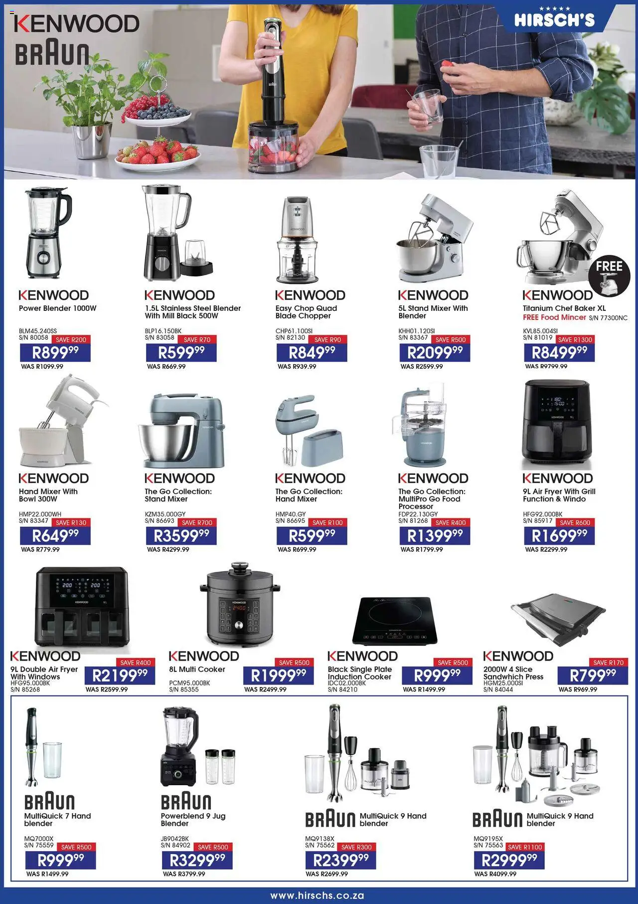 Hirsch's Specials │ valid from 28.08.2025 | Page: 30 | Products: Plate, Bowl, Blender, Air fryer