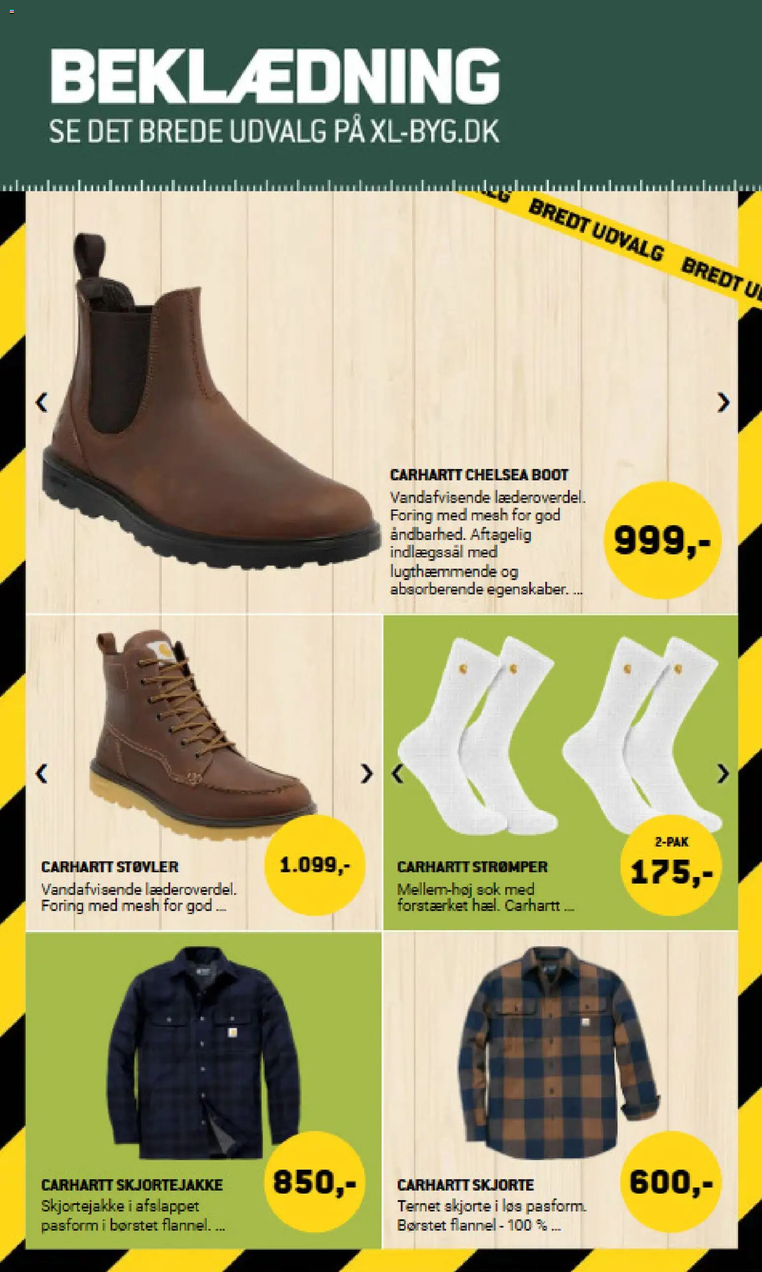 XL-BYG tilbudsavis – gyldig fra 16.01.2026 | Side: 16 | Produkter: Skjorte, Jakke, Støvler, Strømper