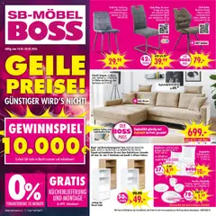 SB Möbel Boss Prospekt 	 ab 14.02.2026 gültig