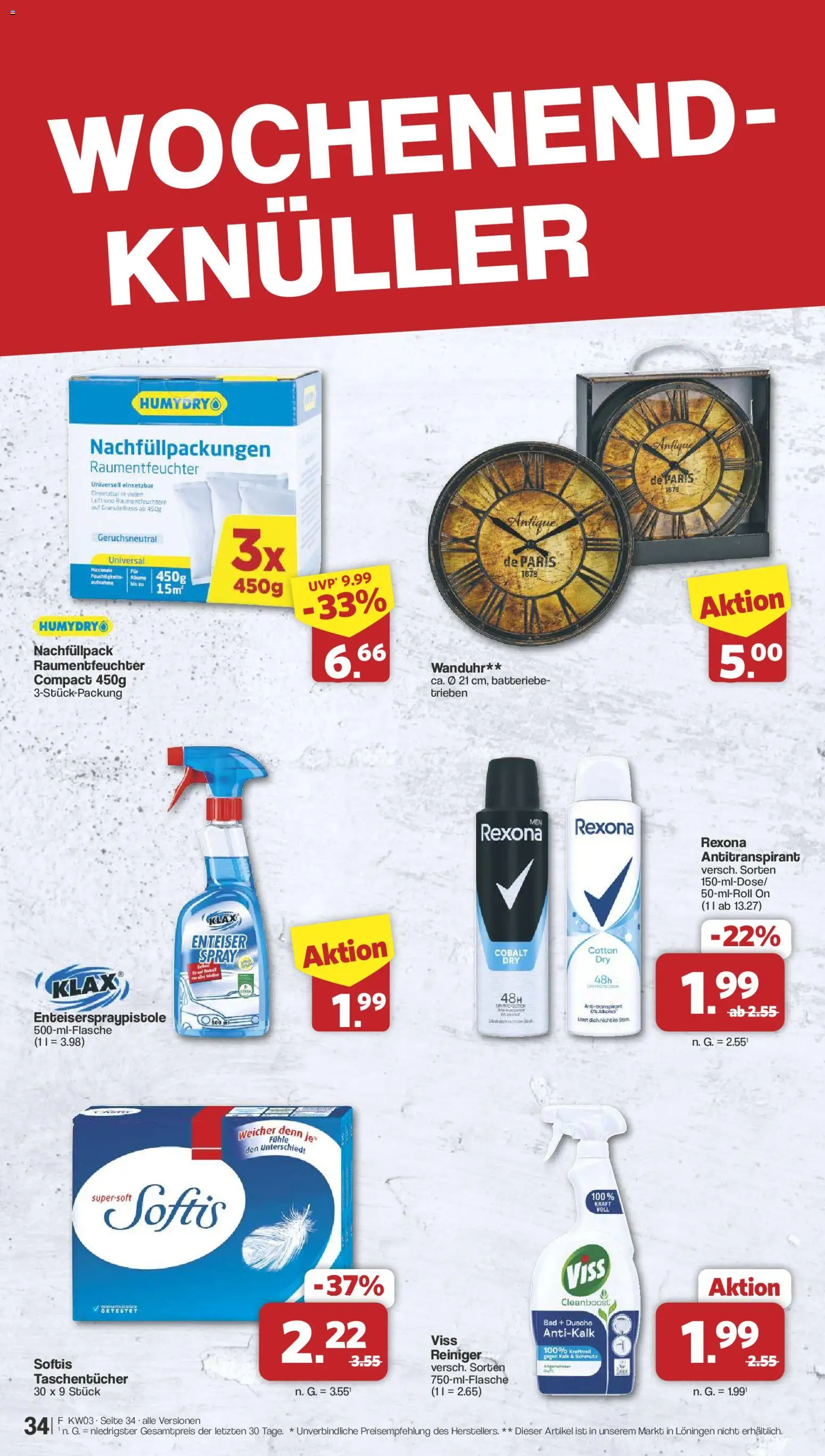 Famila Nordwest Prospekt 	 – gültig ab 12.01.2026 | Seite: 34 | Produkte: Bad, Dusche, Duft, Antitranspirant