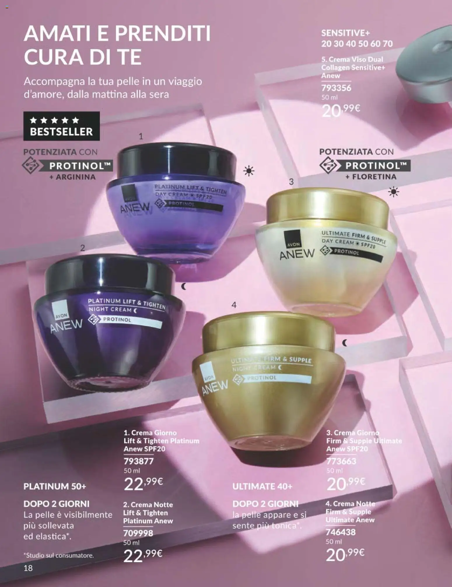 Volantino Avon del 01.02.2026 | Pagina: 18 | Prodotti: Crema, Tè, Crema viso