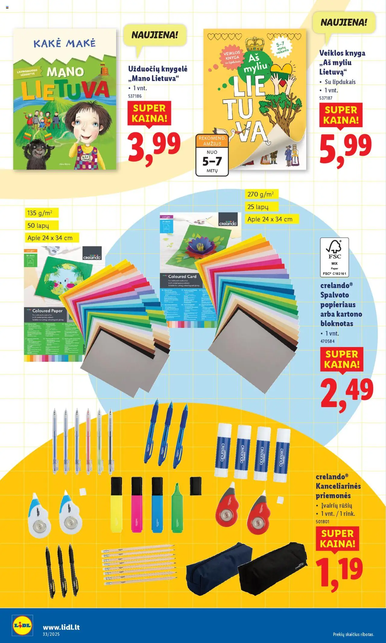 LIDL - Leidinys - Ne maisto prekių pasiūlymai│galioja nuo 11.08.2025 | Puslapis: 16