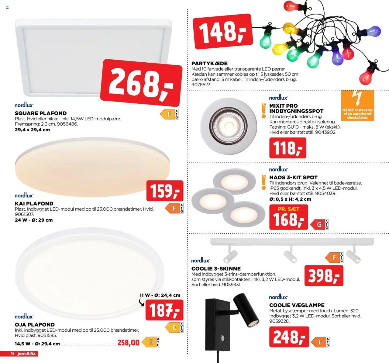 Jem & fix Tilbudsavis gyldig fra 10.08.2025 | Side: 16 | Produkter: Søm
