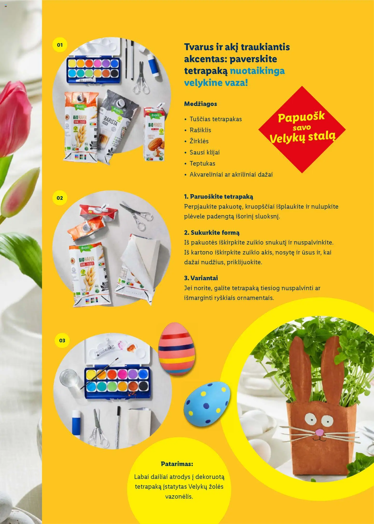 LIDL akcijos nuo 01.03.2026 | Puslapis: 47 | Prekių: Lėkštė, Kepimo popierius