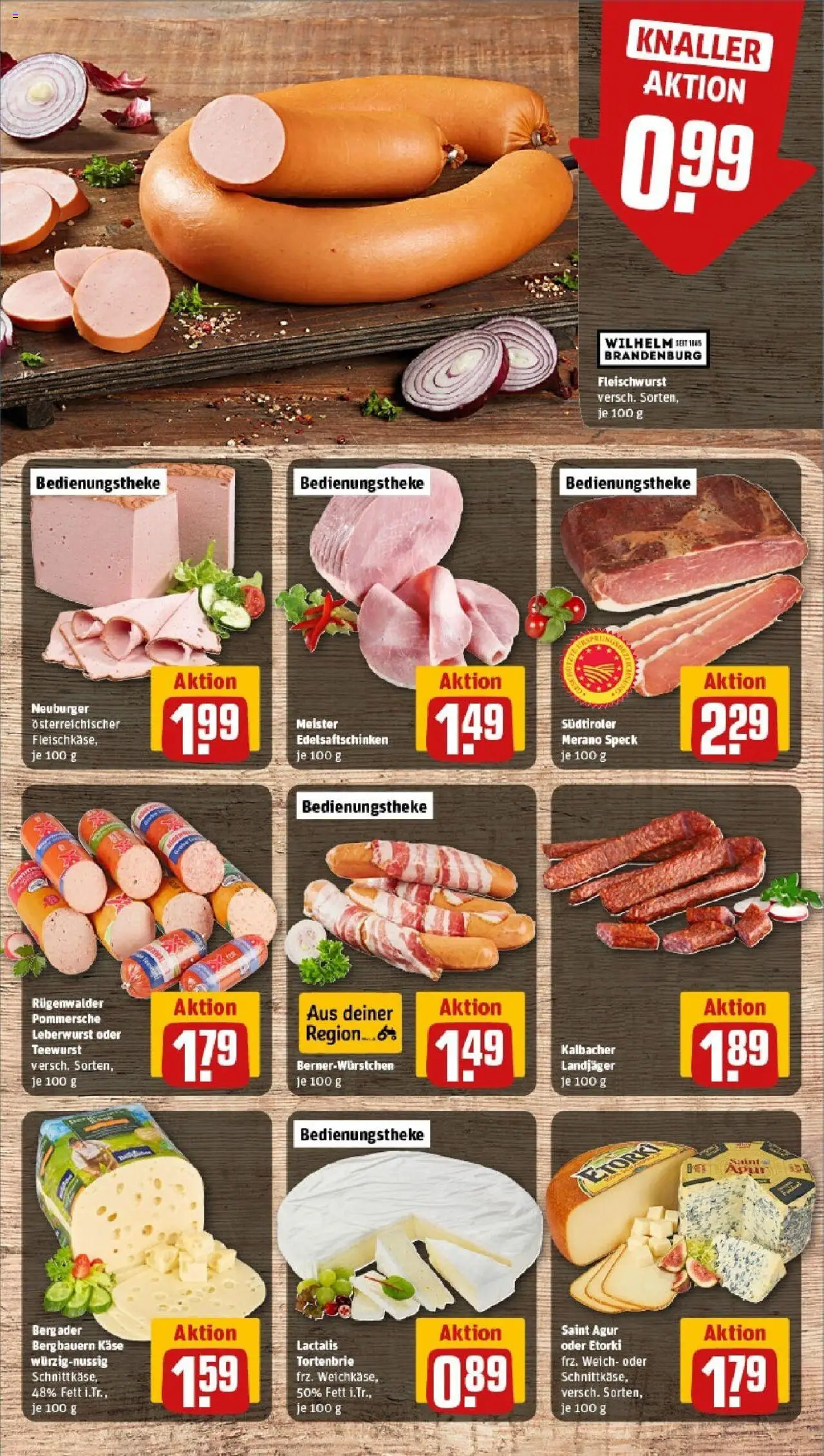 Rewe prospekt Bad Waldsee	 - gültig ab dem 25.05.2025 | Seite: 9 | Produkte: Käse