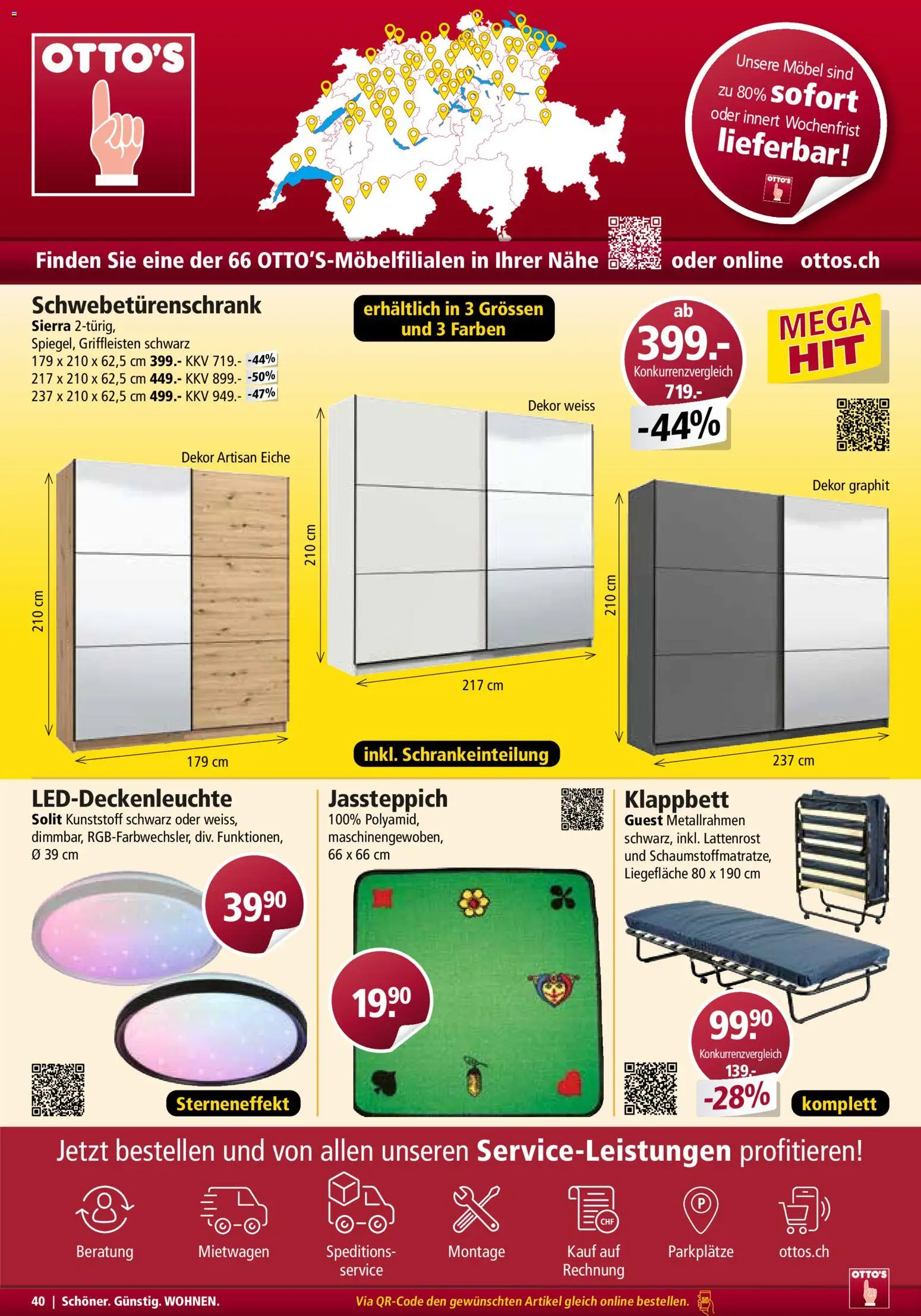 Otto's Aktionen Möbelflyer – gültig ab 01.11.2025 | Seite: 40