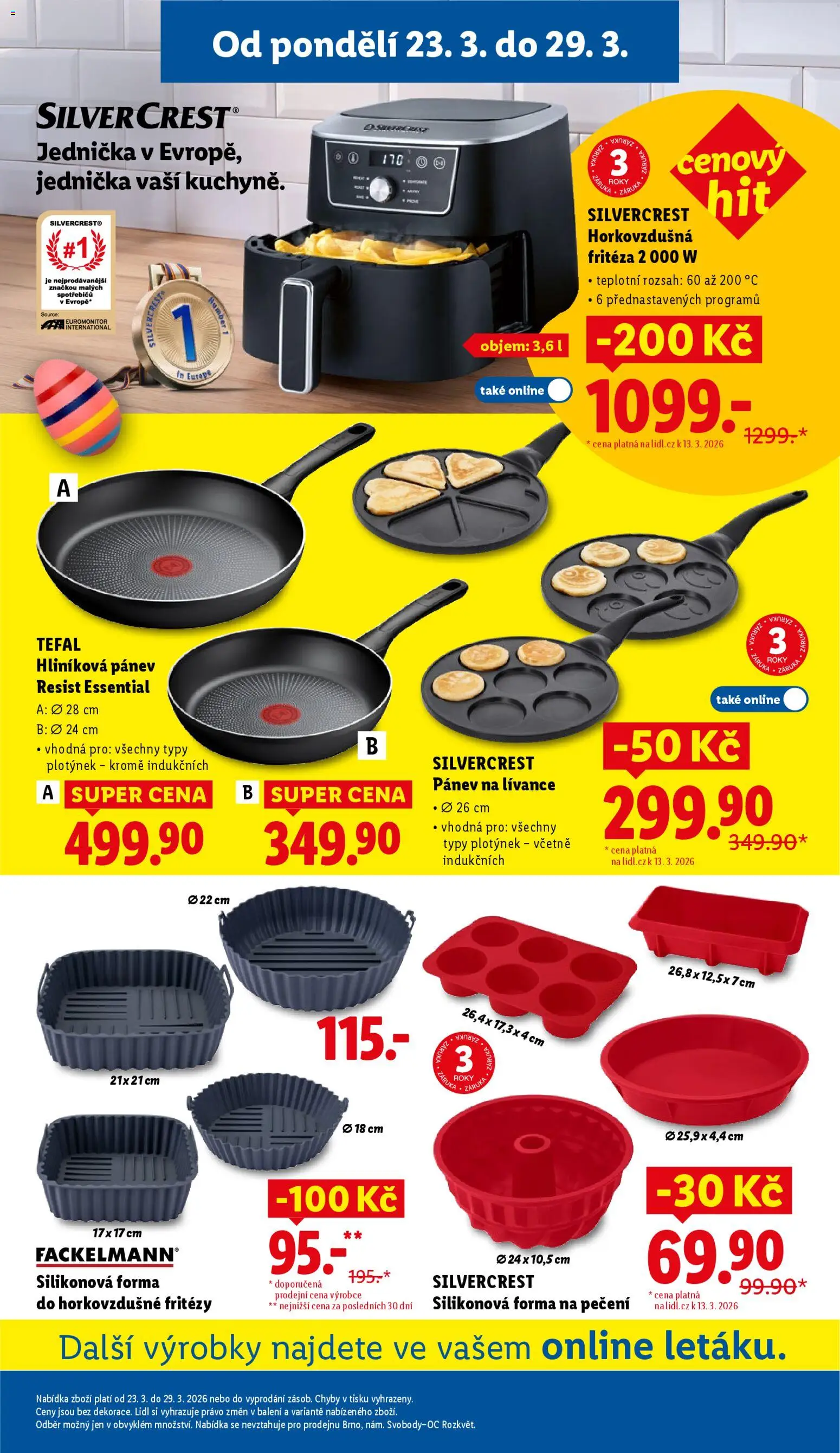 Lidl leták od 23.03.2026 💥 Nenechte si ujít TOP nabídky! ⭐ | Ceská republika