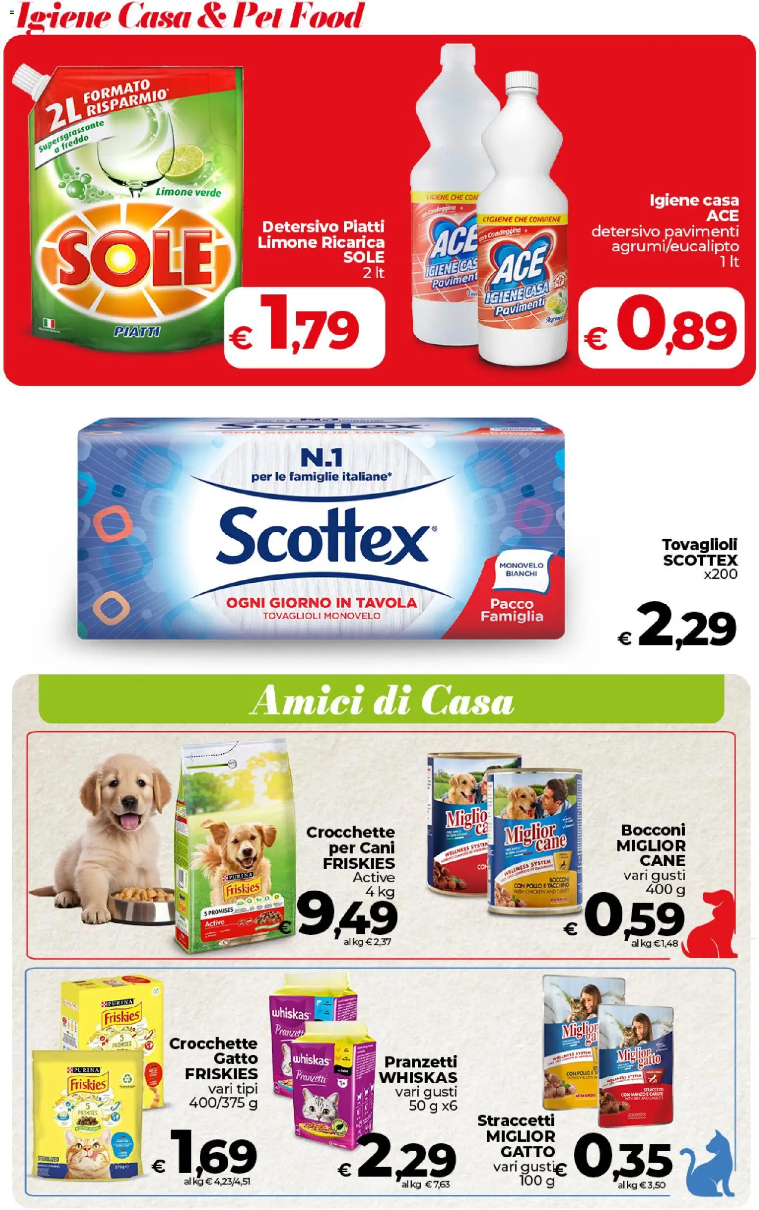 Volantino COOP del 27.01.2026 | Pagina: 43 | Prodotti: Pollo, Carote, Limone, Crocchette