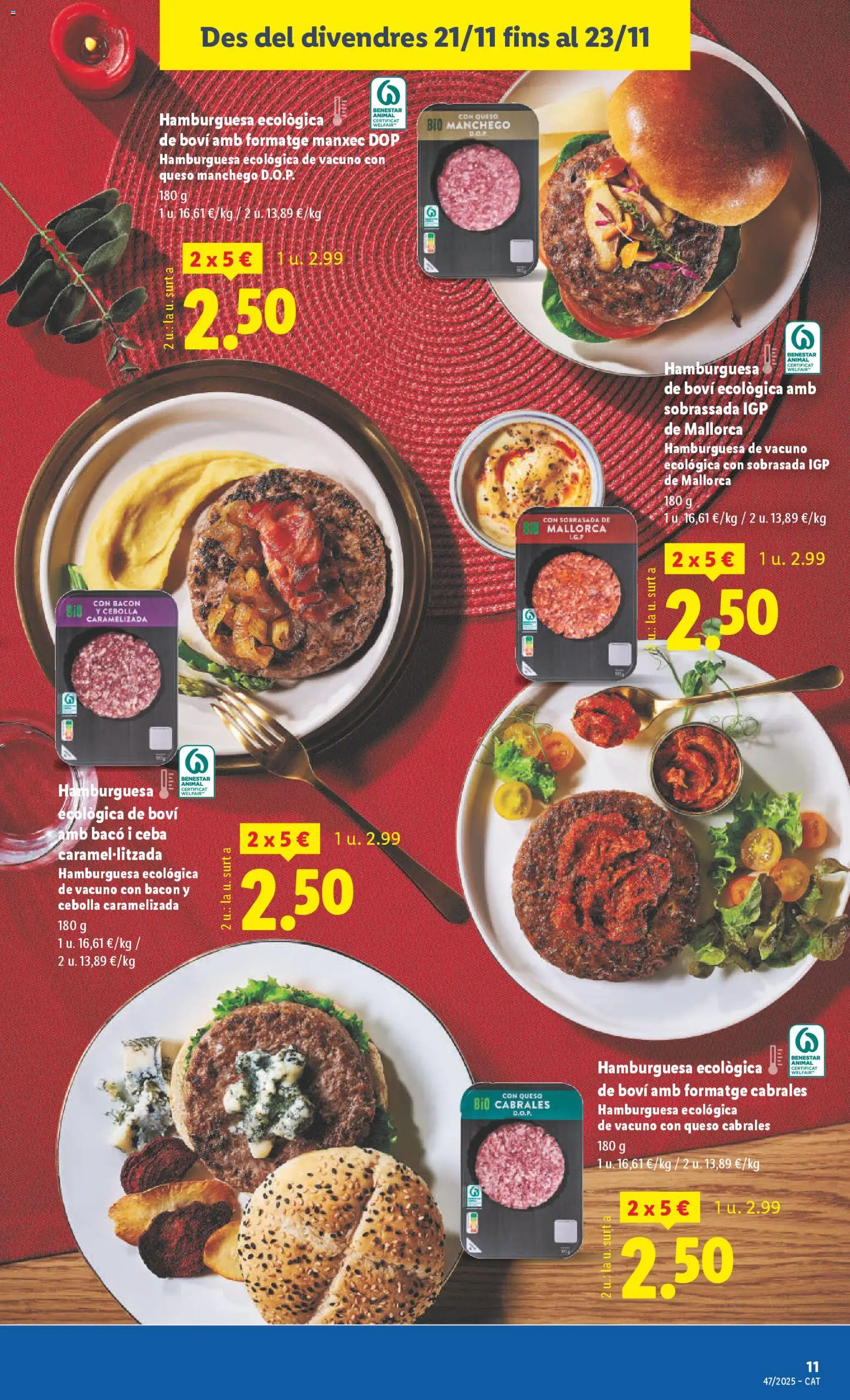 Lidl folleto │ válido desde el 17.11.2025 | Página: 35 | Productos: Queso, Παγωμένο τσάι, Σοκολατούχο γάλα, Sobrasada