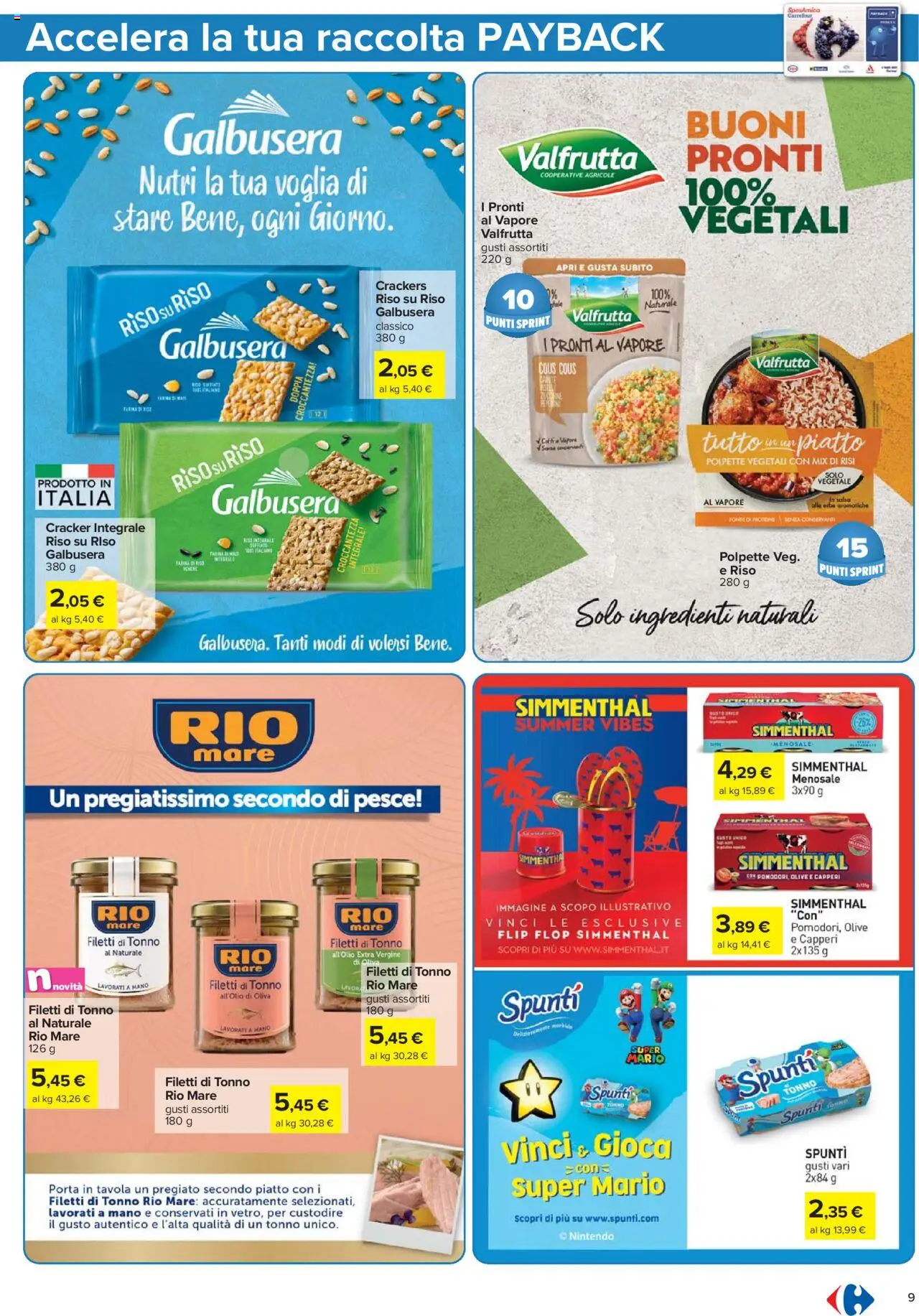 Volantino Carrefour del 07.08.2025 | Pagina: 9 | Prodotti: Pesce, Olive, Cous cous, Piatto