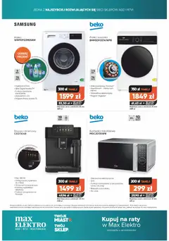 Pogląd oferty "Max elektro Gazetka" - ważna od 02.12.2025 | Strona: 12 | Produkty: Pralka, Kuchenka mikrofalowa, Kuchenka, Grill